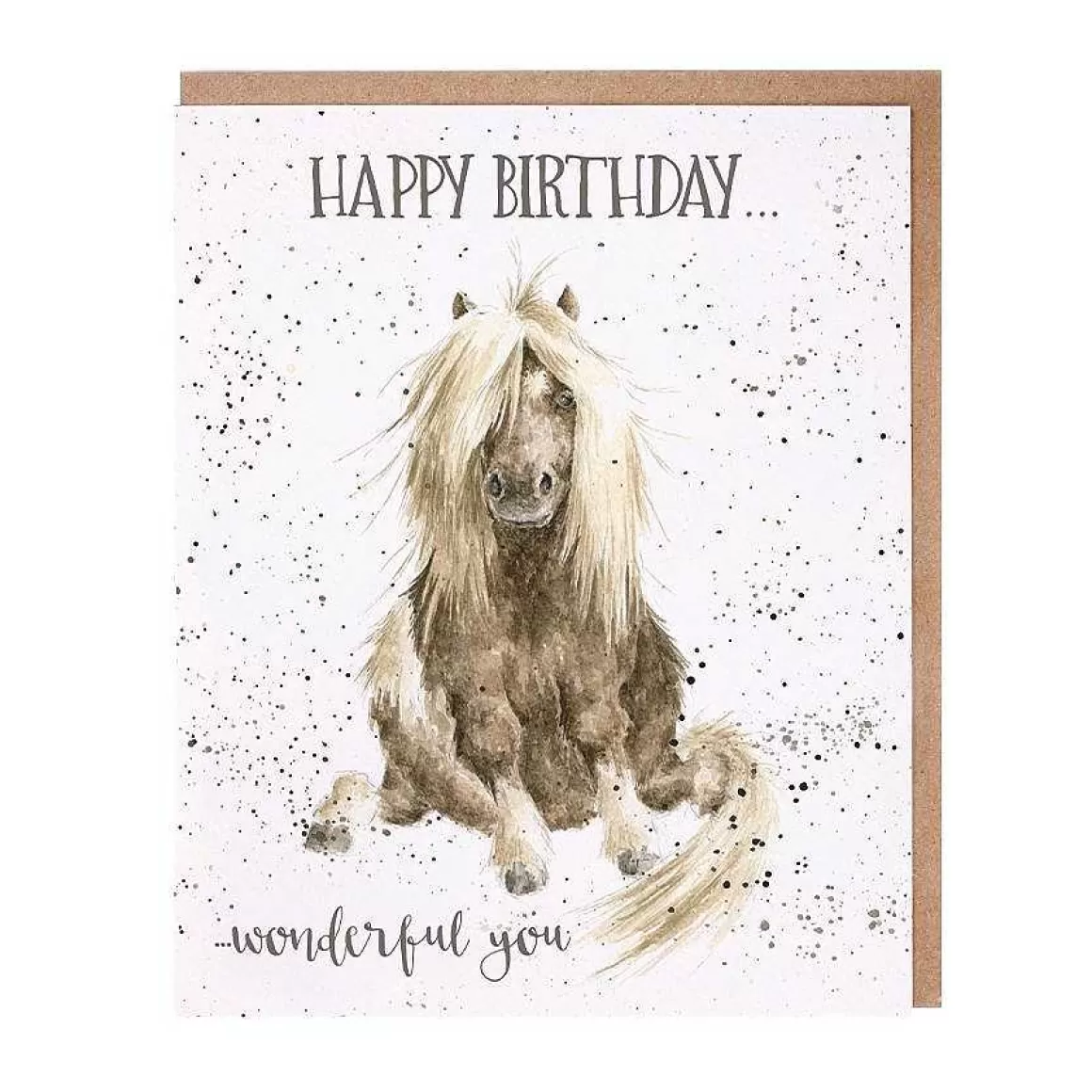 Outlet Wrendale Designs Gloria' Horse Birthday Card