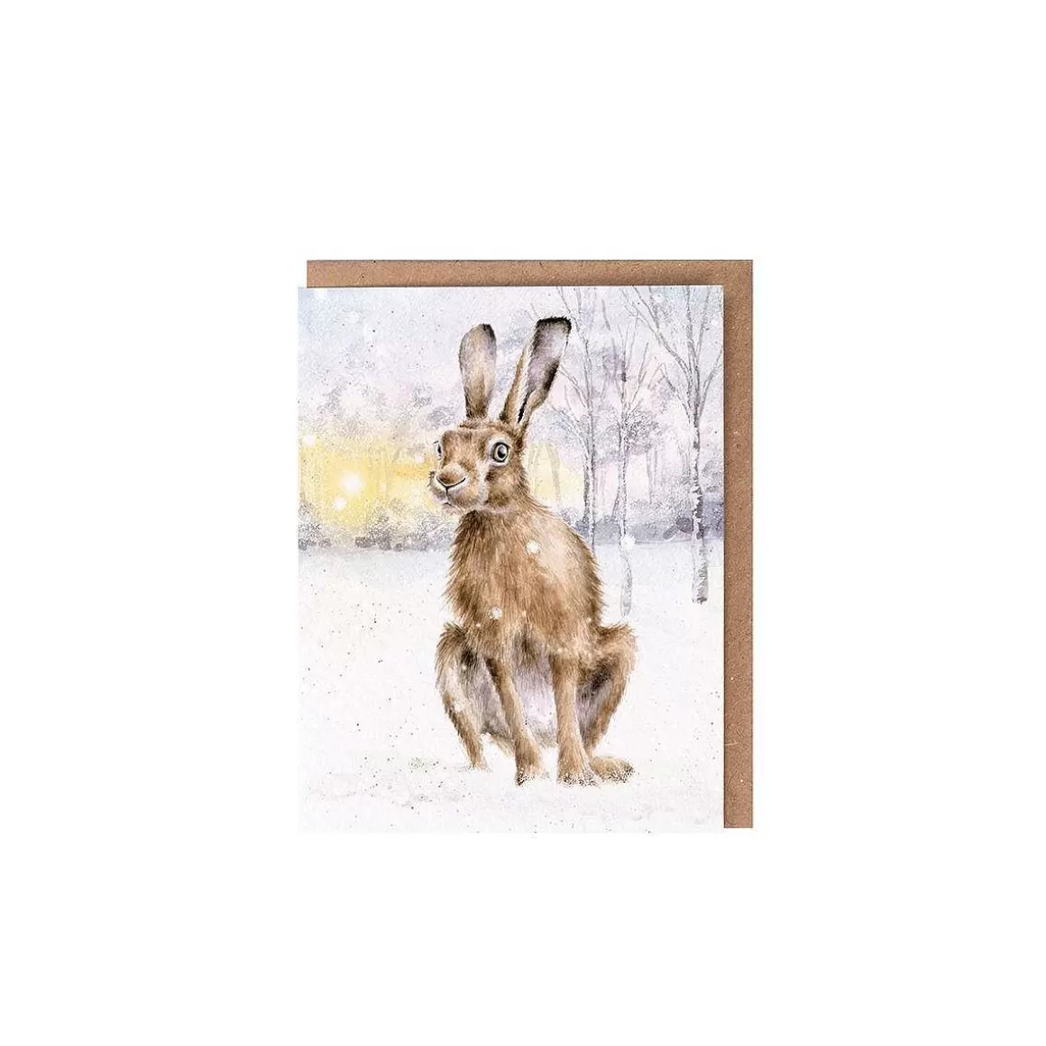 Online Wrendale Designs Golden Hour' Hare Enclosure Card