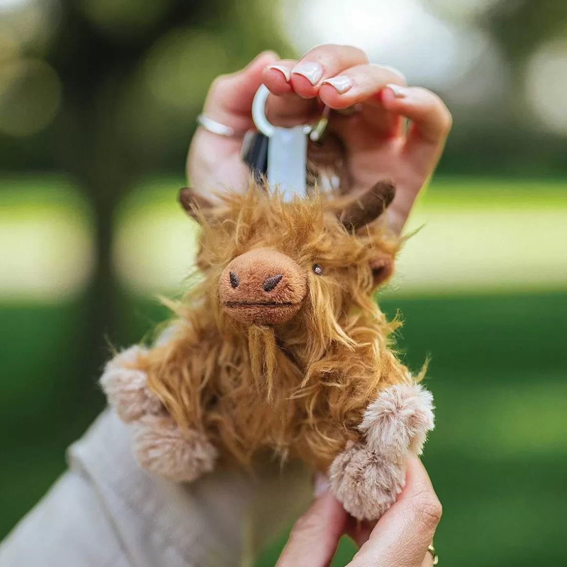 Flash Sale Wrendale Designs Gordon' Highland Cow Plush Character Keyring