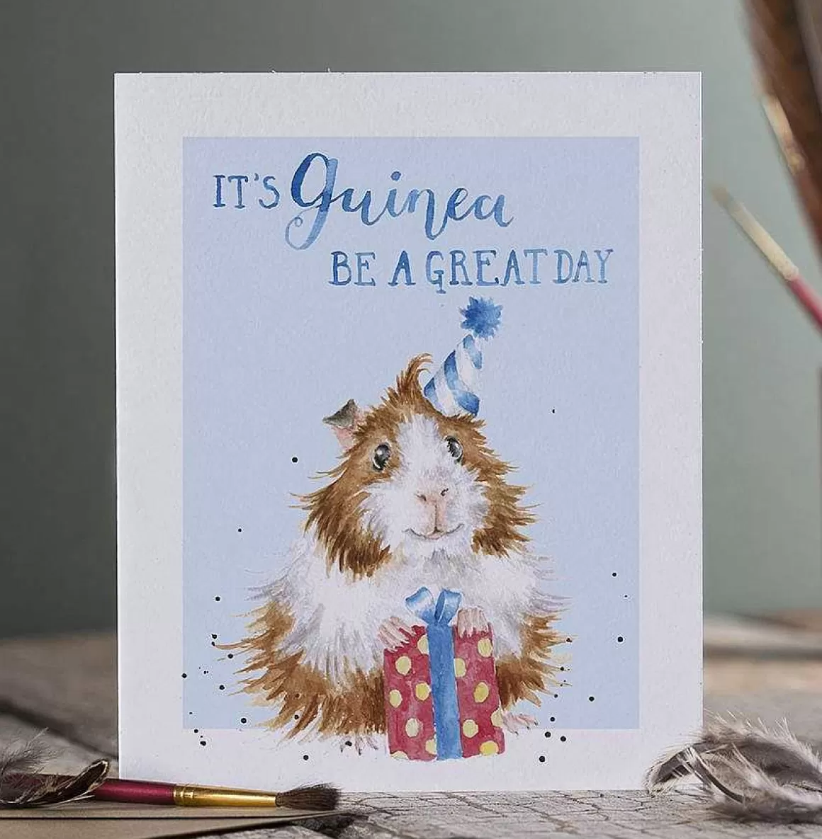 Fashion Wrendale Designs Guinea Be A Great Day' Guinea Pig Birthday Card