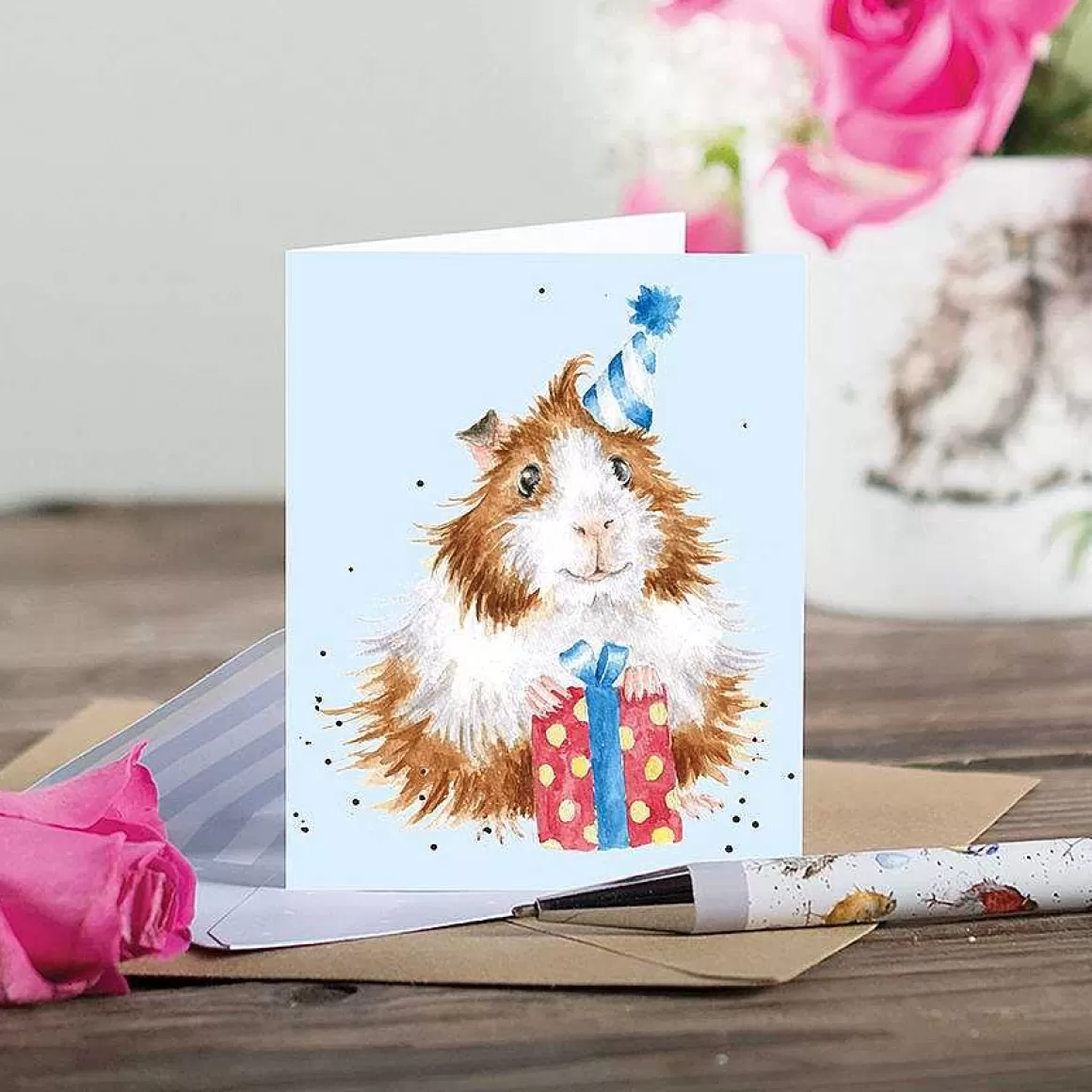 Flash Sale Wrendale Designs Guinea Be A Great Day' Guinea Pig Enclosure Card