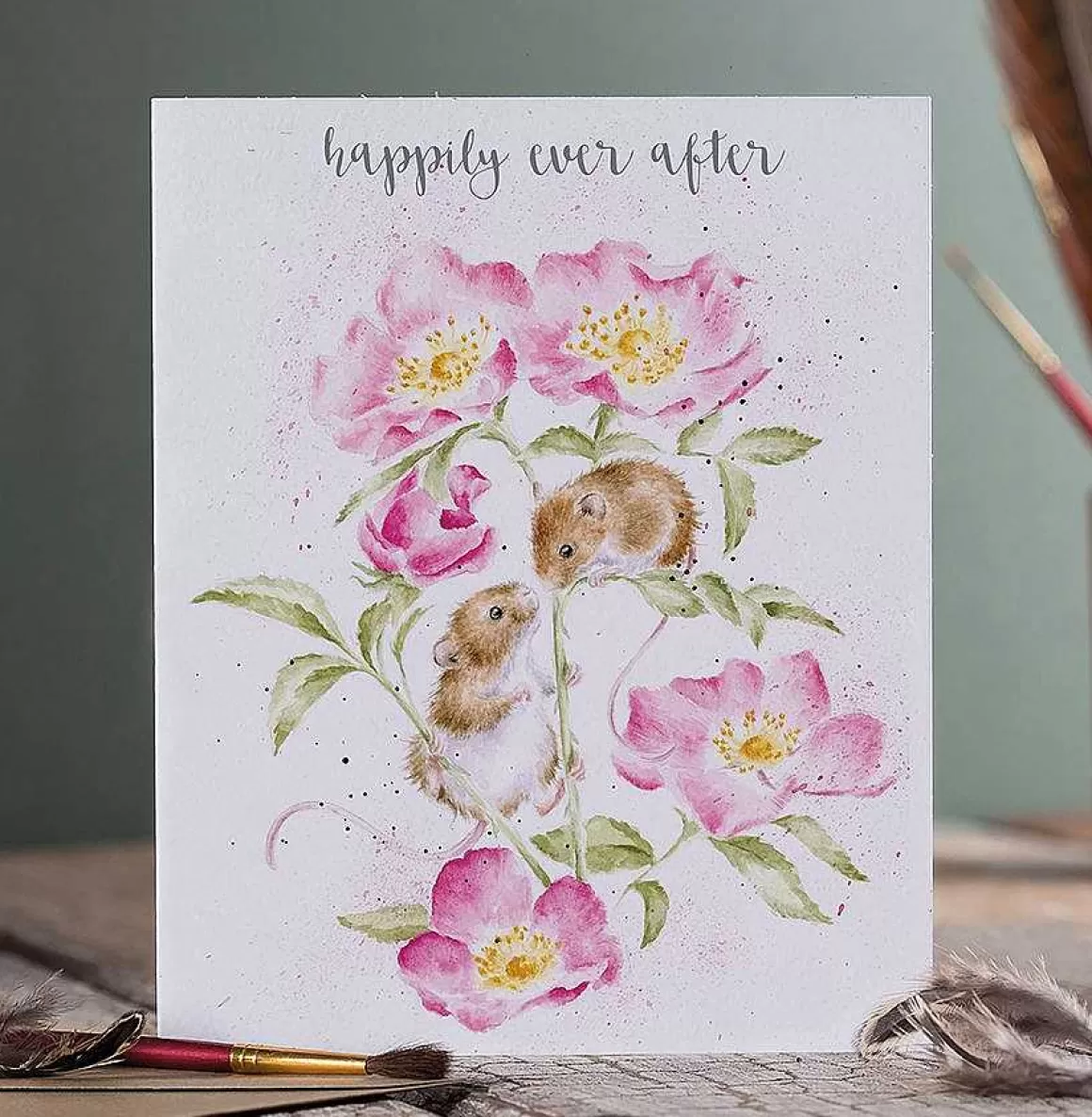 Discount Wrendale Designs Happily Ever After' Mouse Wedding Card