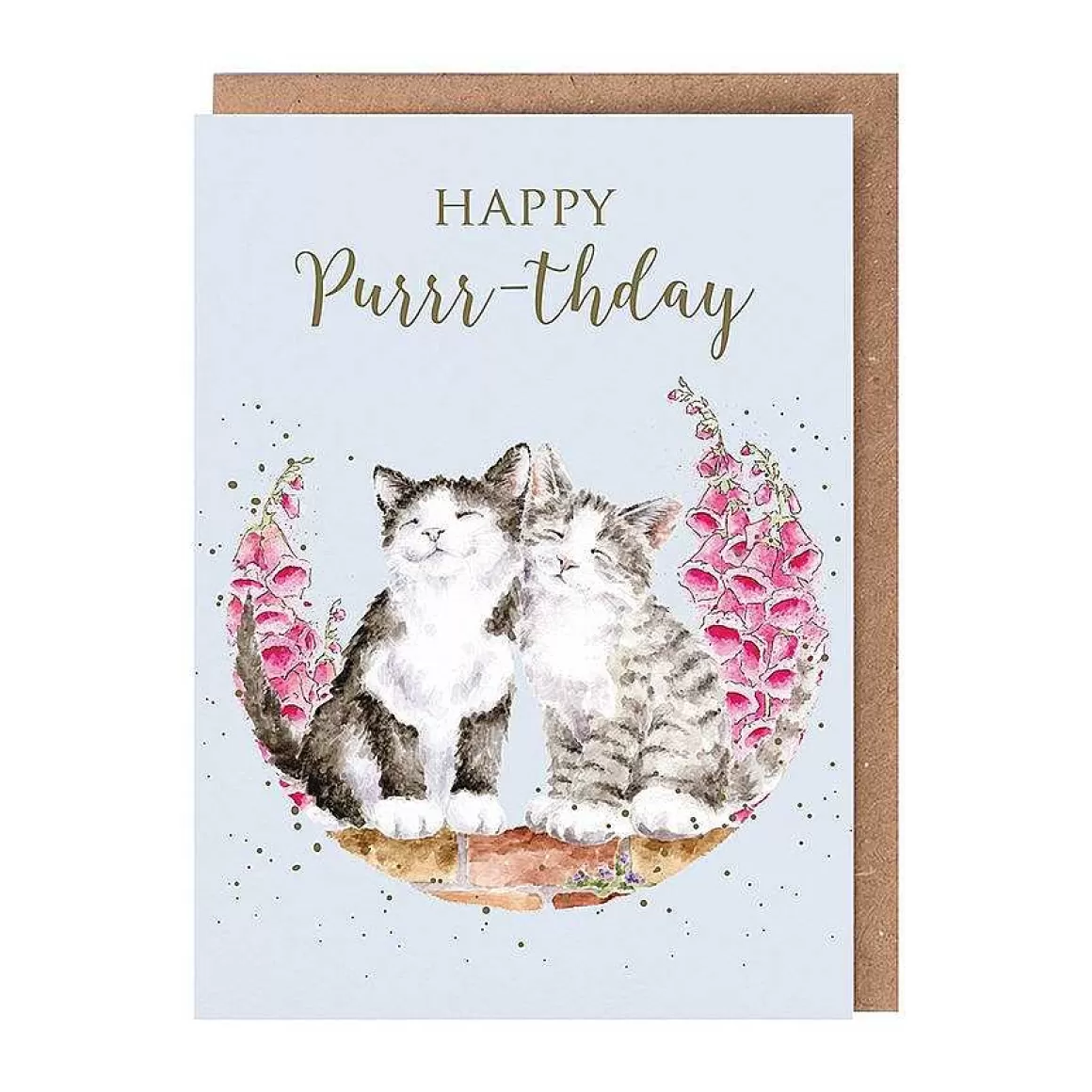 Fashion Wrendale Designs Happy Purrr-Thday' Cat Birthday Card