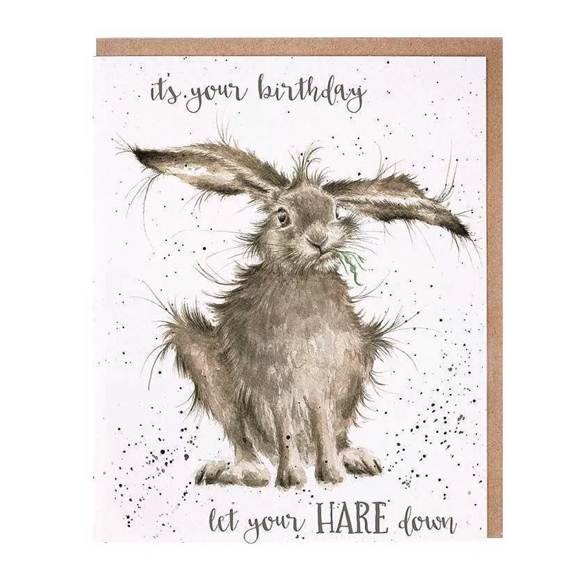 Flash Sale Wrendale Designs Hare Down' Hare Birthday Card