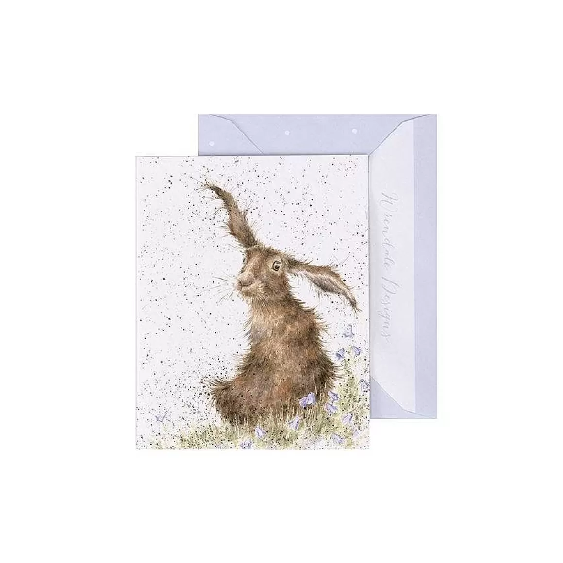 Flash Sale Wrendale Designs Harebells' Hare Enclosure Card