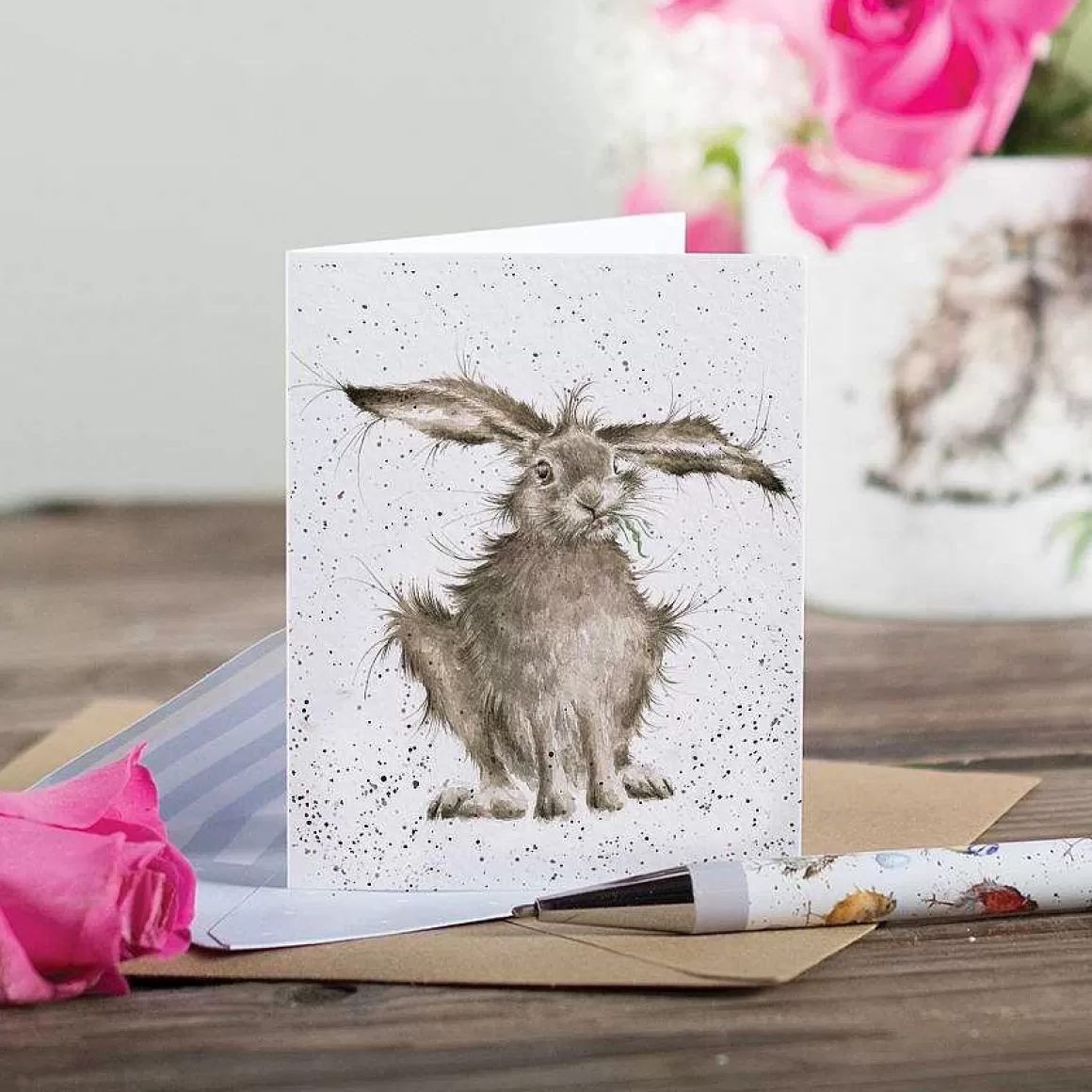 Best Sale Wrendale Designs Hare-Brained' Hare Enclosure Card