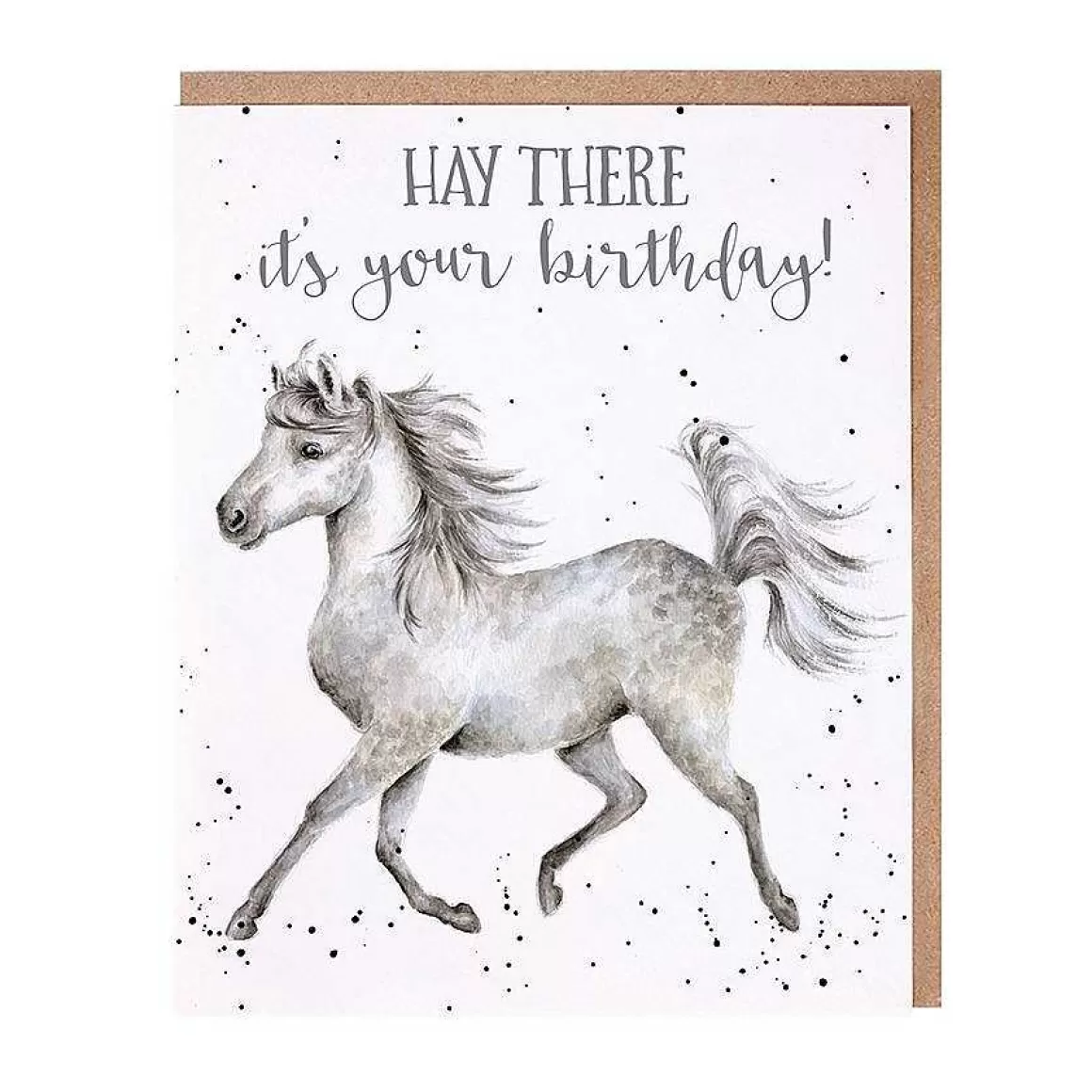 Cheap Wrendale Designs Hay There' Horse Birthday Card