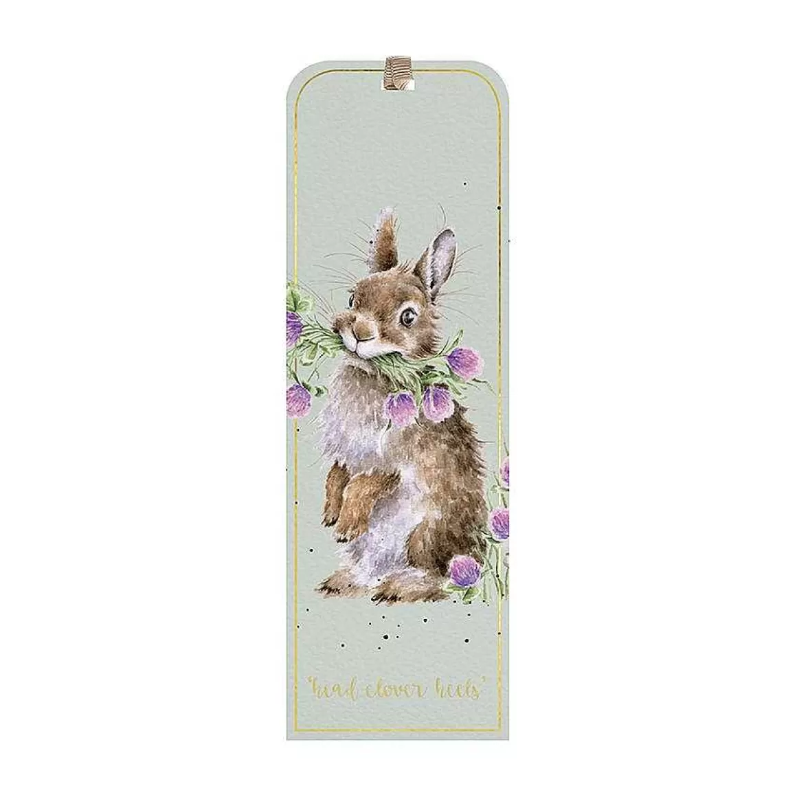 New Wrendale Designs Head Clover Heels' Rabbit Bookmark