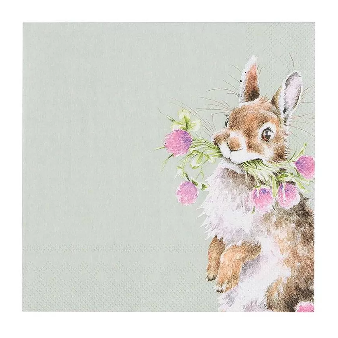 Best Wrendale Designs Head Clover Heels' Rabbit Lunch Napkin