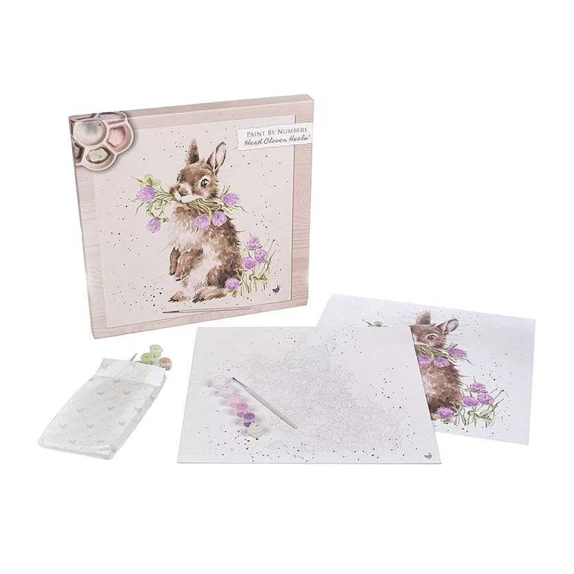 Best Wrendale Designs Head Clover Heels' Rabbit Paint By Numbers