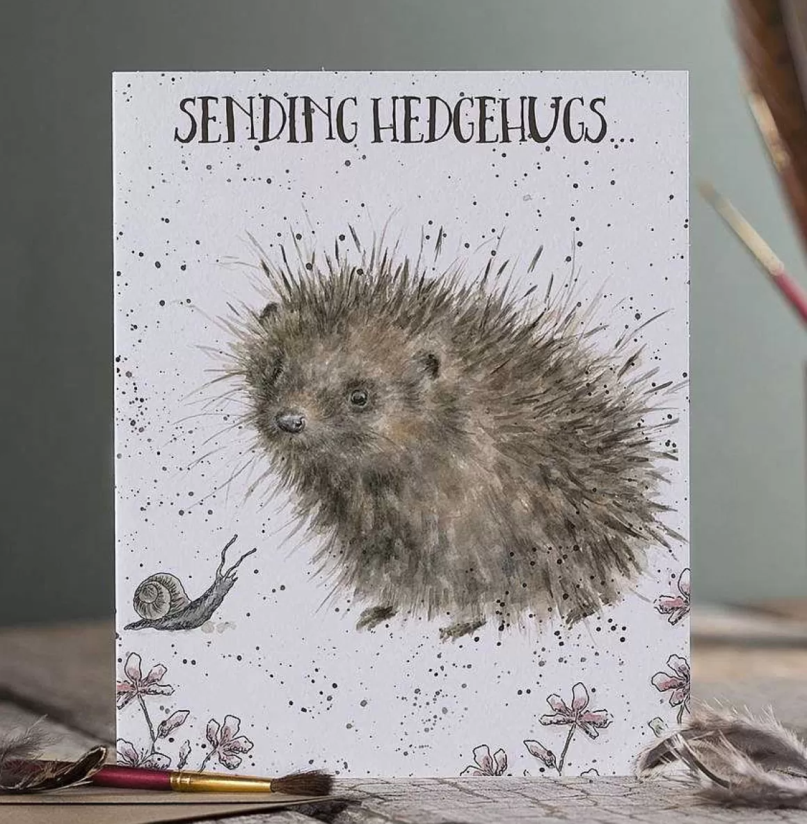 Shop Wrendale Designs Hedgehugs' Hedgehog Card