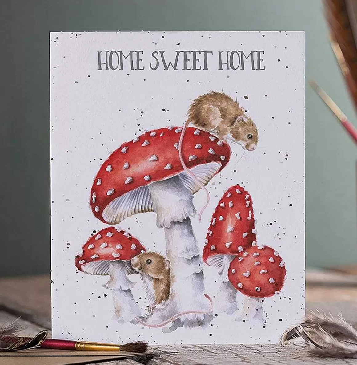 Best Sale Wrendale Designs Home Sweet Home' Mouse New Home Card