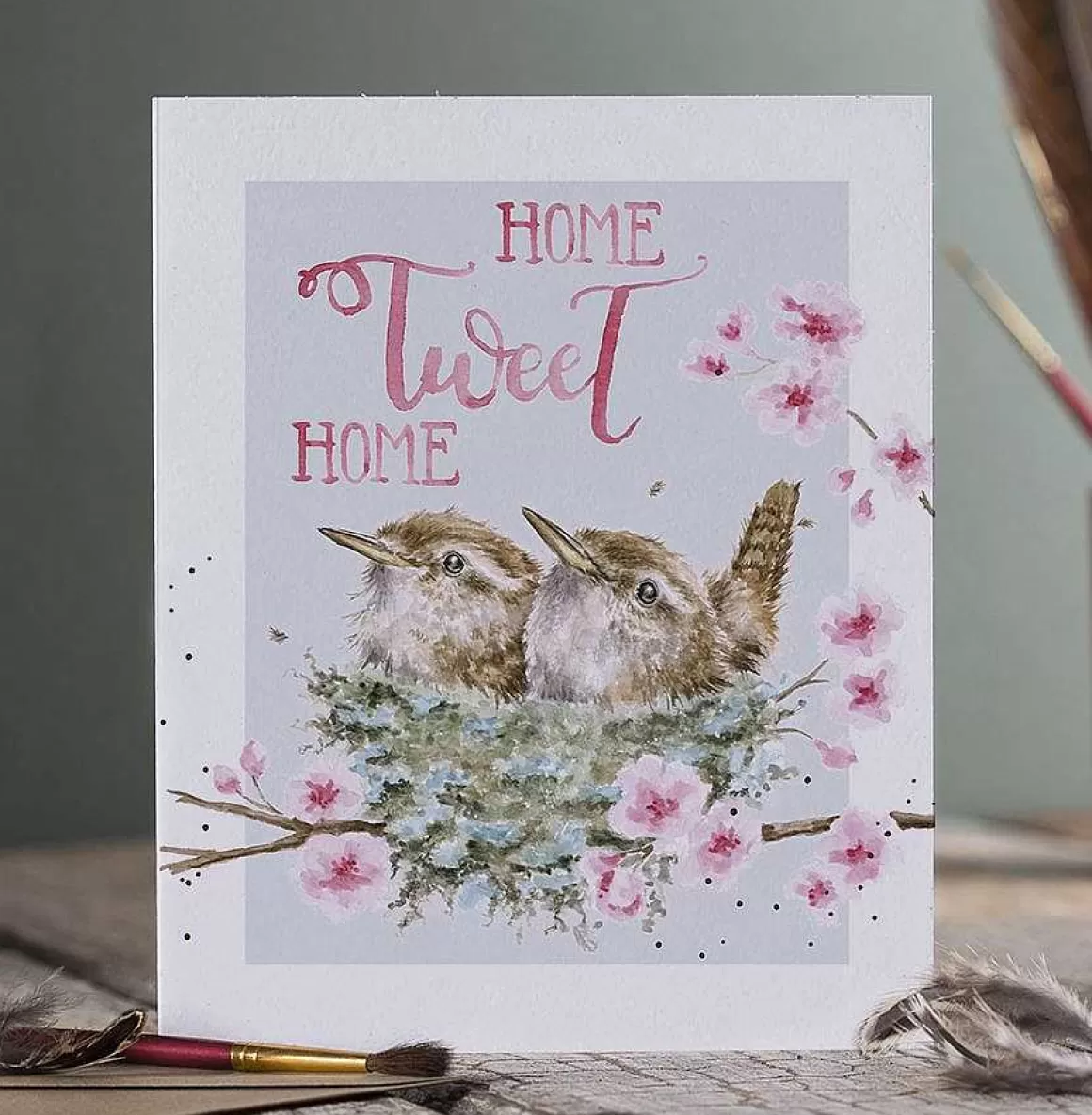 Shop Wrendale Designs Home Tweet Home' Wren Card