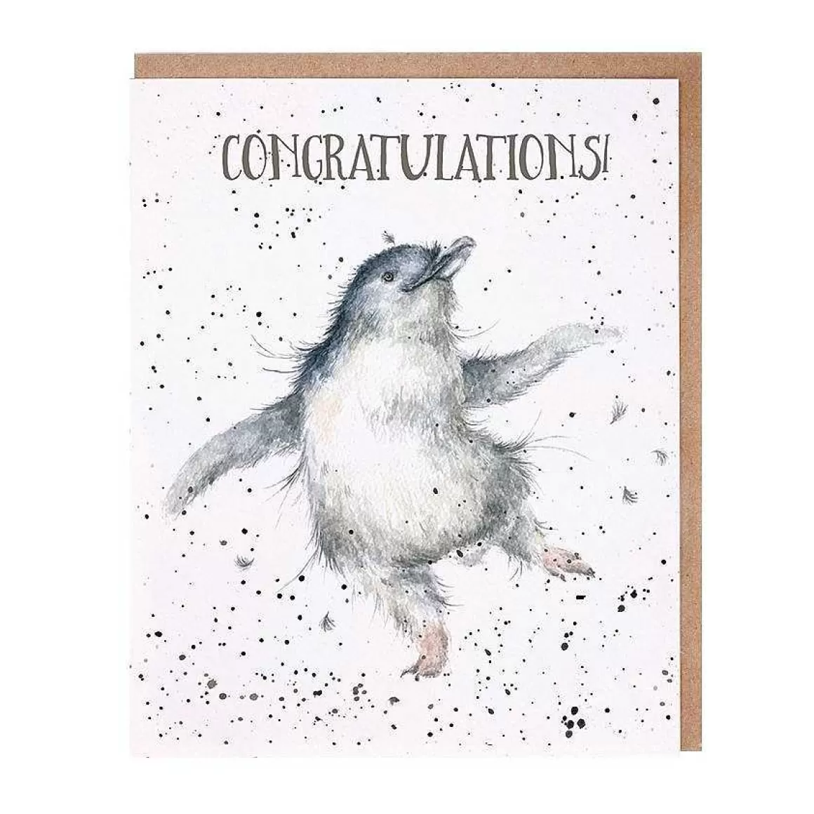 Shop Wrendale Designs Hoooray!' Penguin Congratulations Card