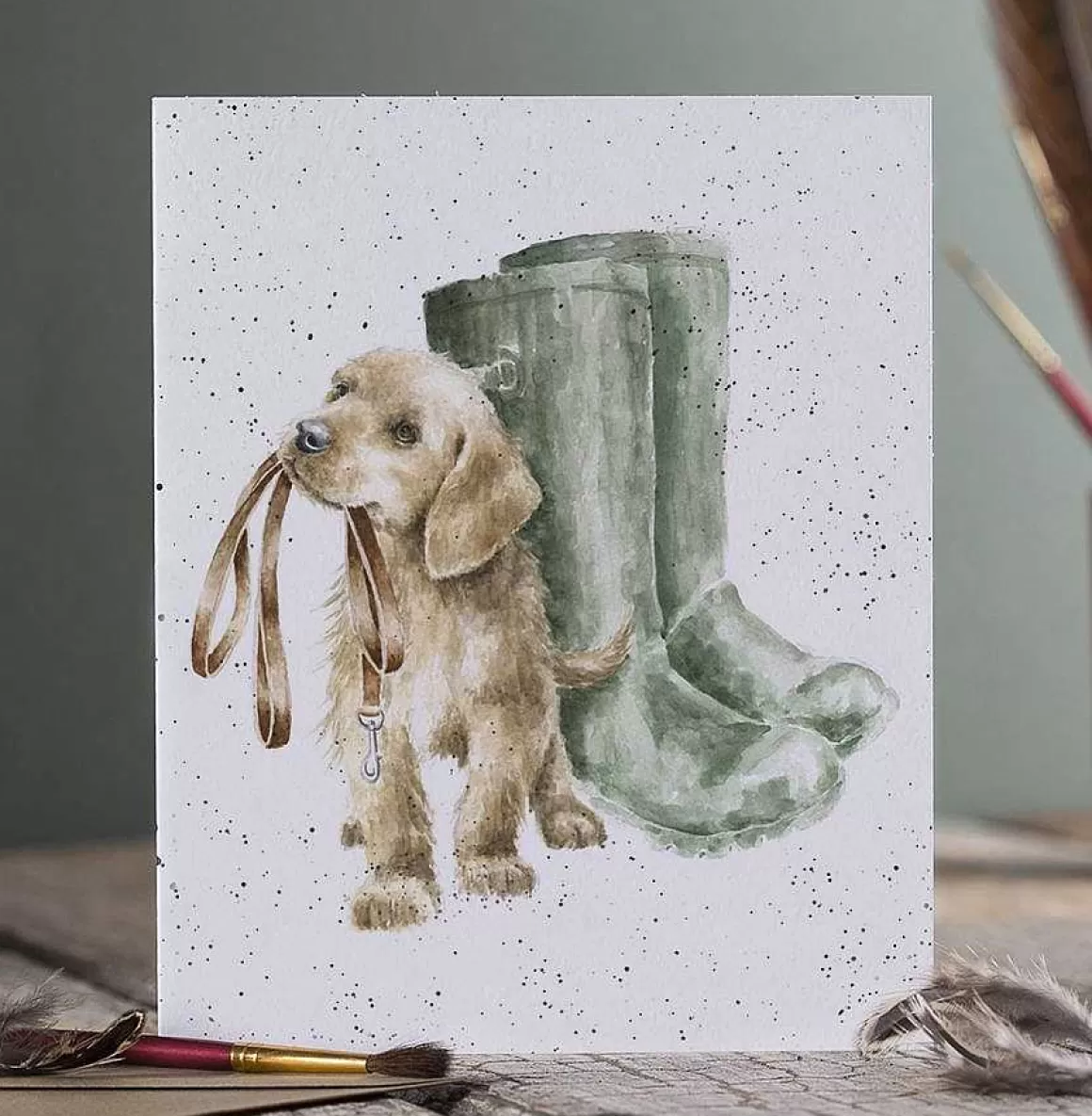 Flash Sale Wrendale Designs Hopeful' Labrador Card