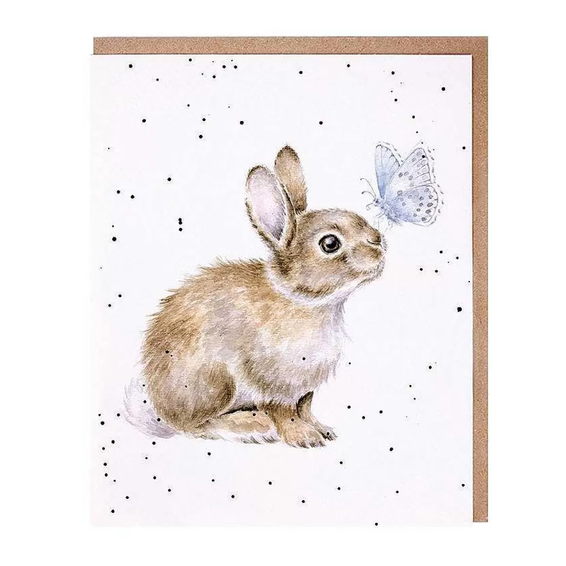 Best Sale Wrendale Designs I Spy A Butterfly' Rabbit Card