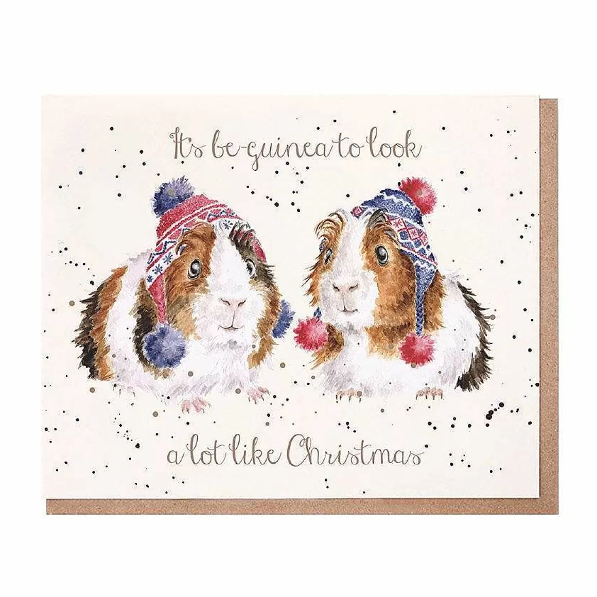 Hot Wrendale Designs It'S Be-Guinea' Card