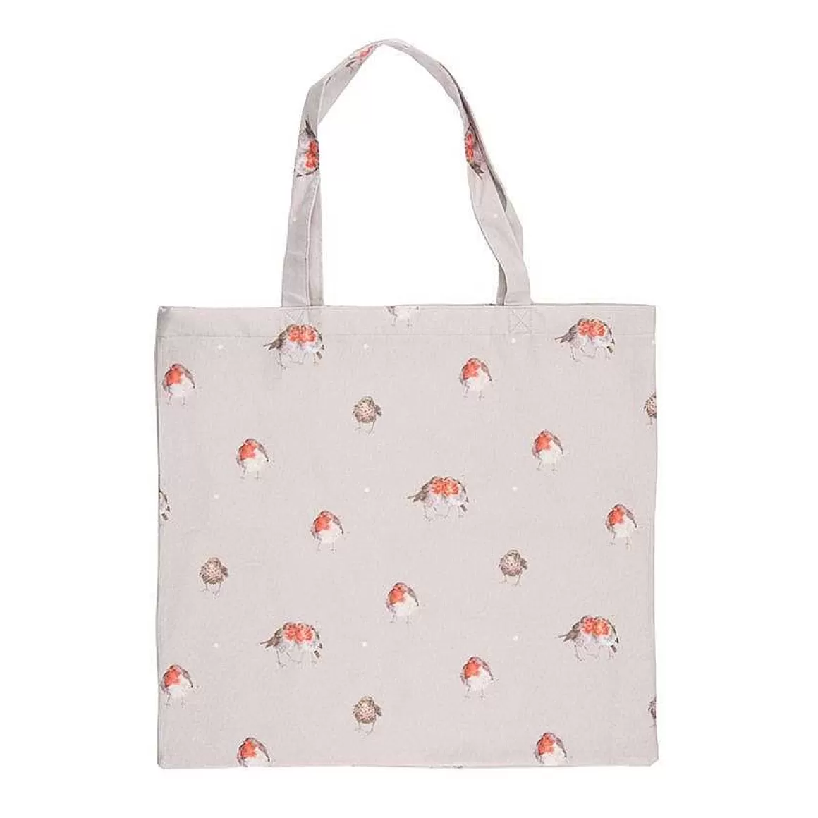 Best Wrendale Designs Jolly Robin' Robin Foldable Shopper Bag