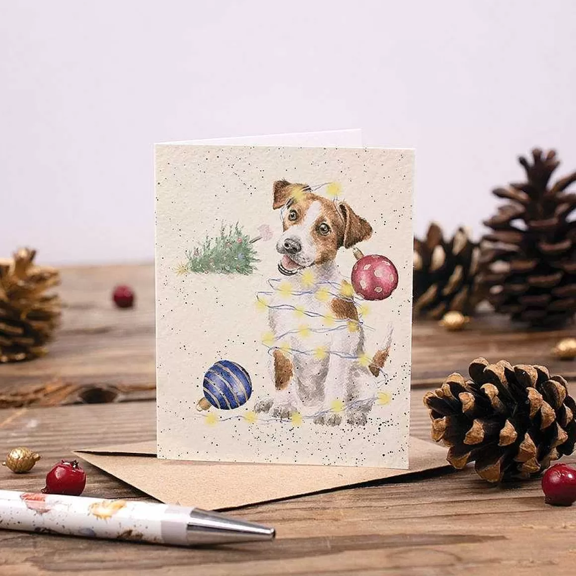 Online Wrendale Designs Joyful & Triumphant' Jack Russell Enclosure Card