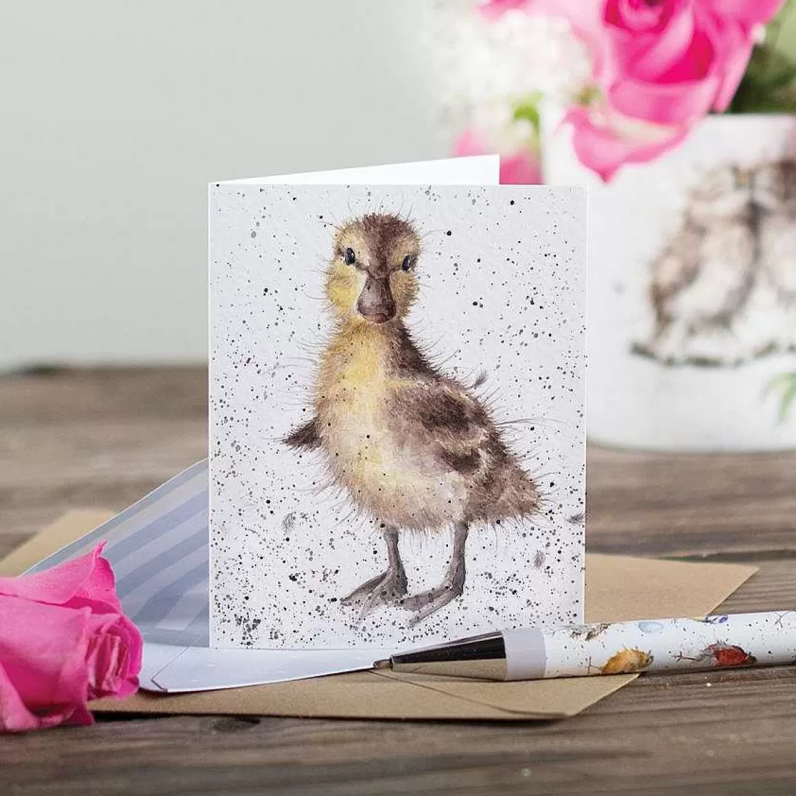 Fashion Wrendale Designs Just Hatched' Duckling Enclosure Card