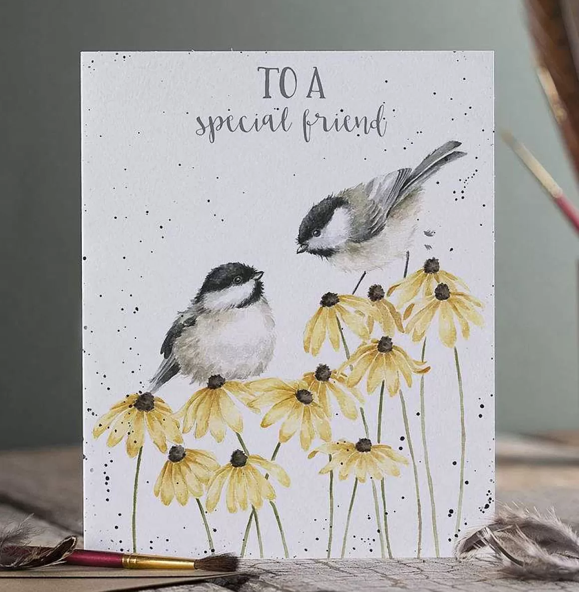 Outlet Wrendale Designs Let Friendship Bloom' Card