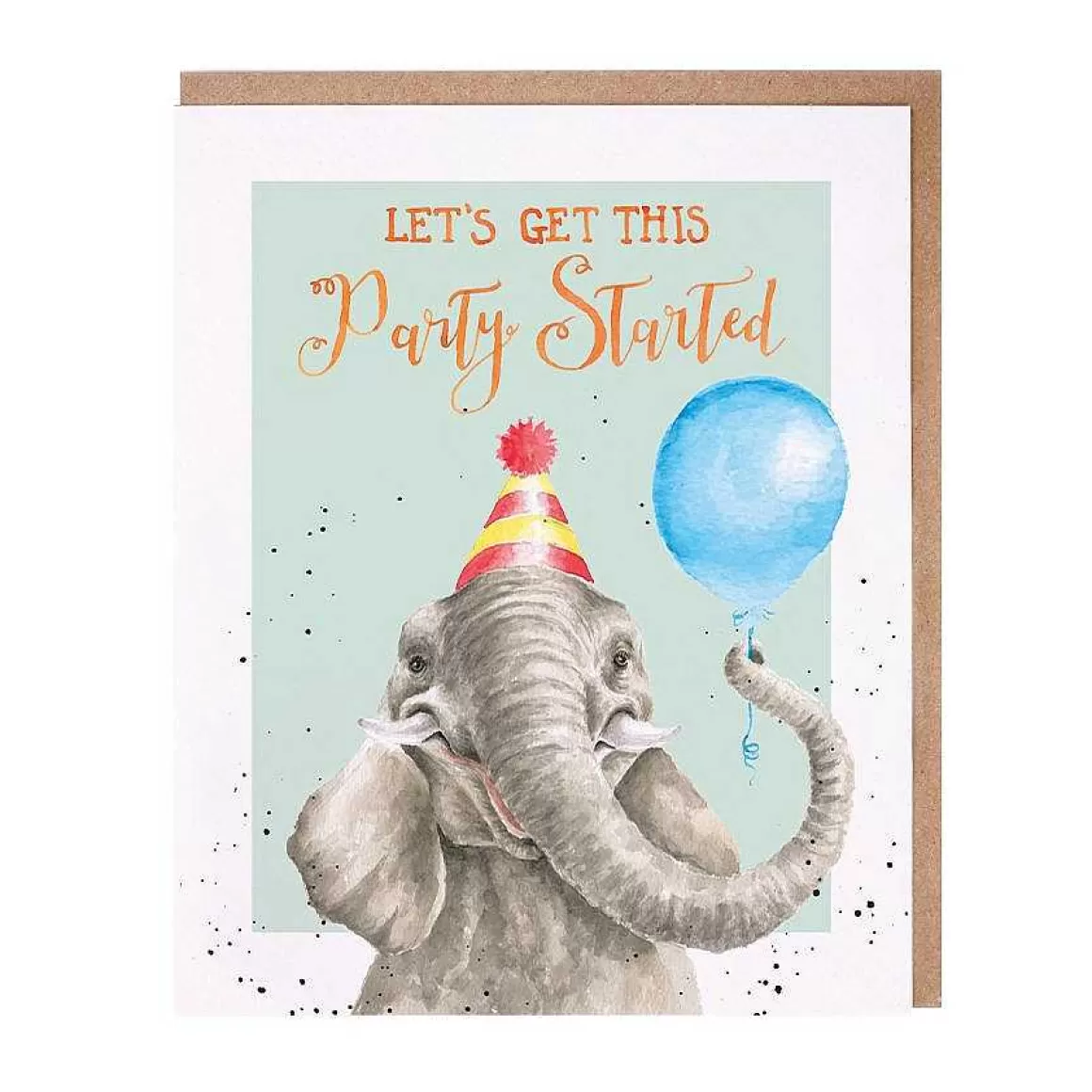 Online Wrendale Designs Let'S Get This Party Started' Elephant Birthday Card