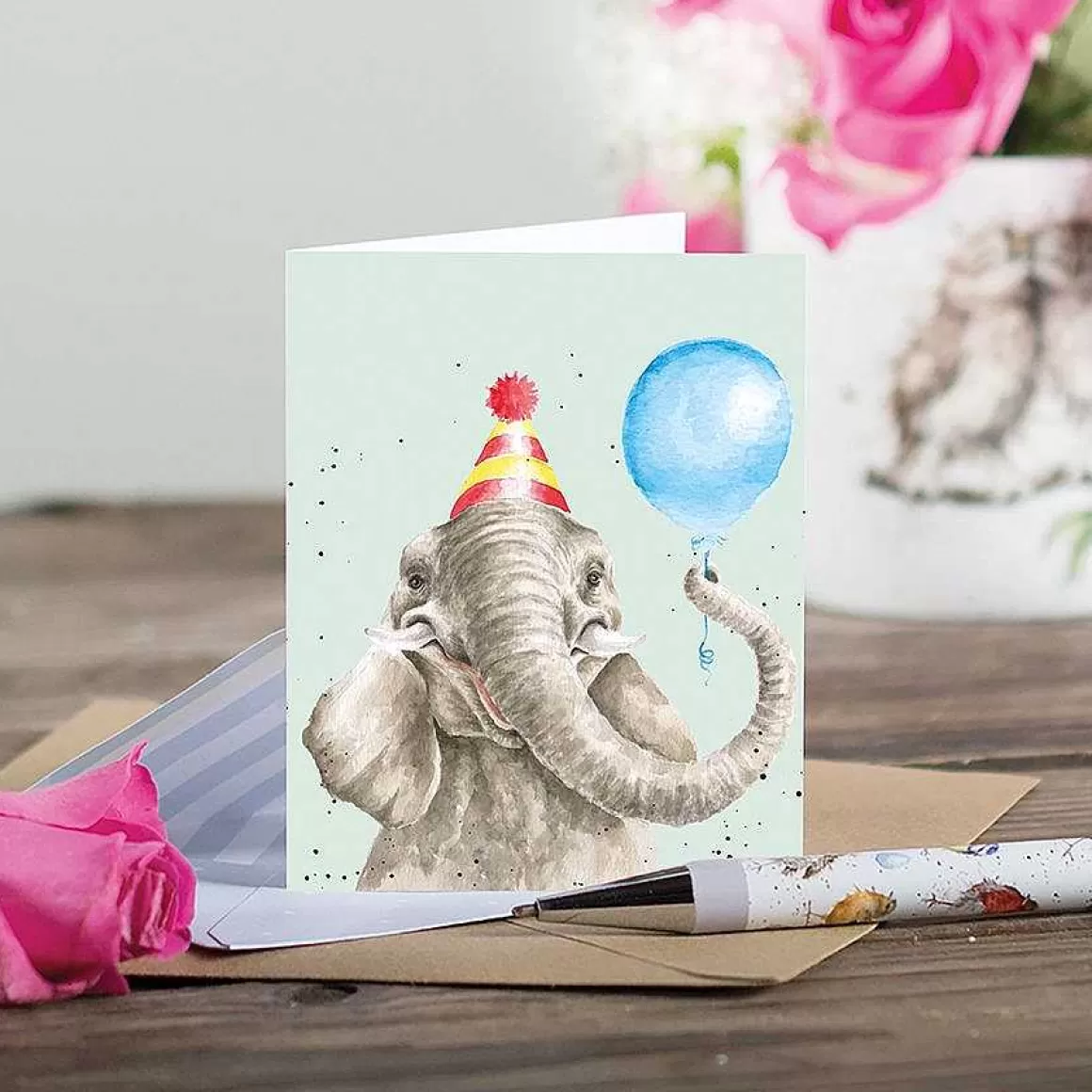 Sale Wrendale Designs Let'S Get This Party Started' Elephant Enclosure Card