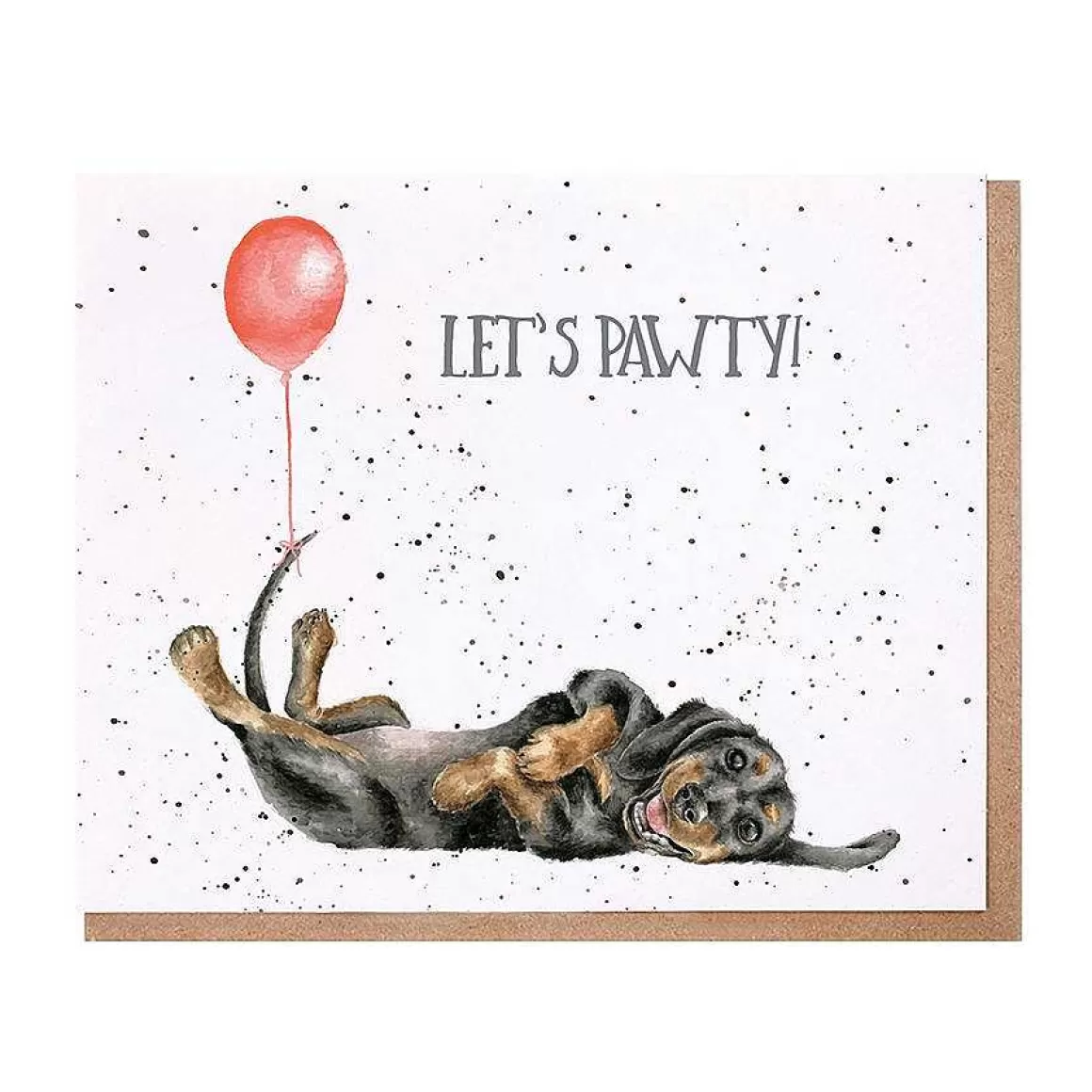 Clearance Wrendale Designs Let'S Pawty' Dachshund Birthday Card