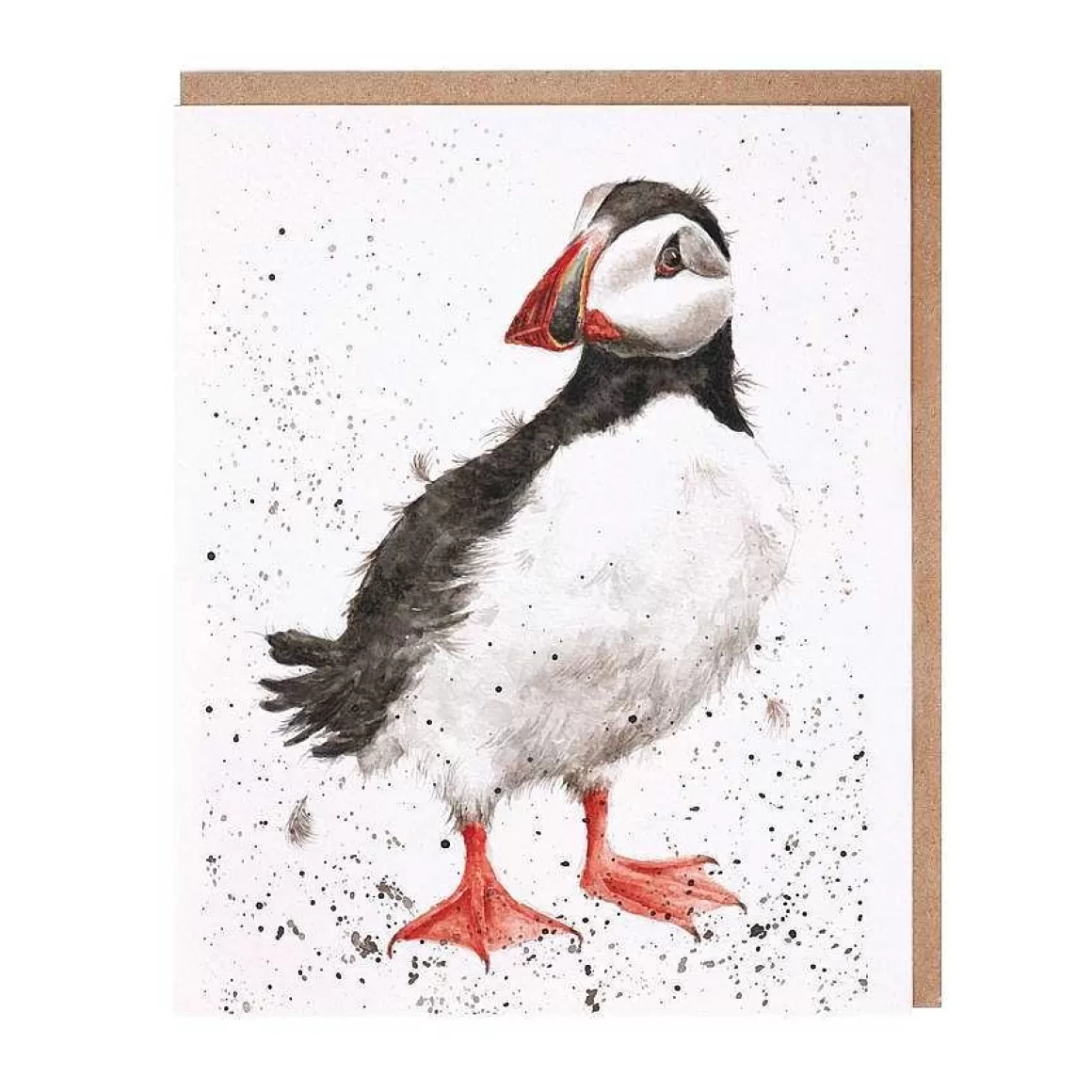 Sale Wrendale Designs Little Clown' Puffin Card