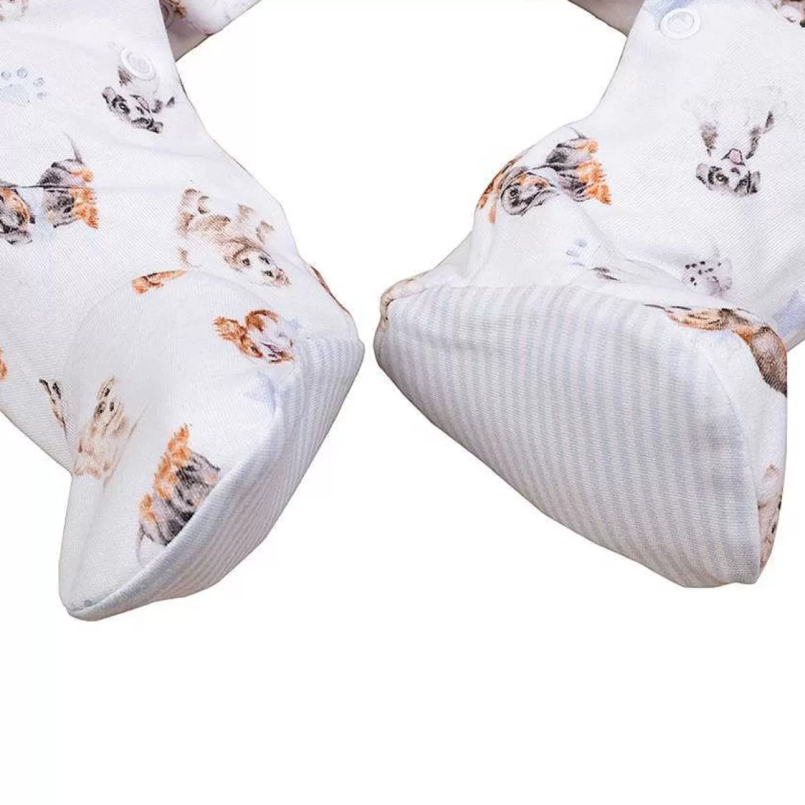 Outlet Wrendale Designs Little Paws' Dog Patterned Sleepsuit