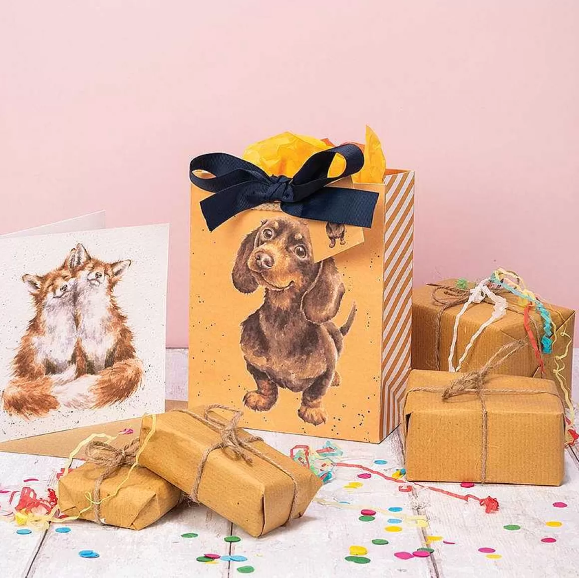 Flash Sale Wrendale Designs Little Sausage' Dachshund Small Gift Bag