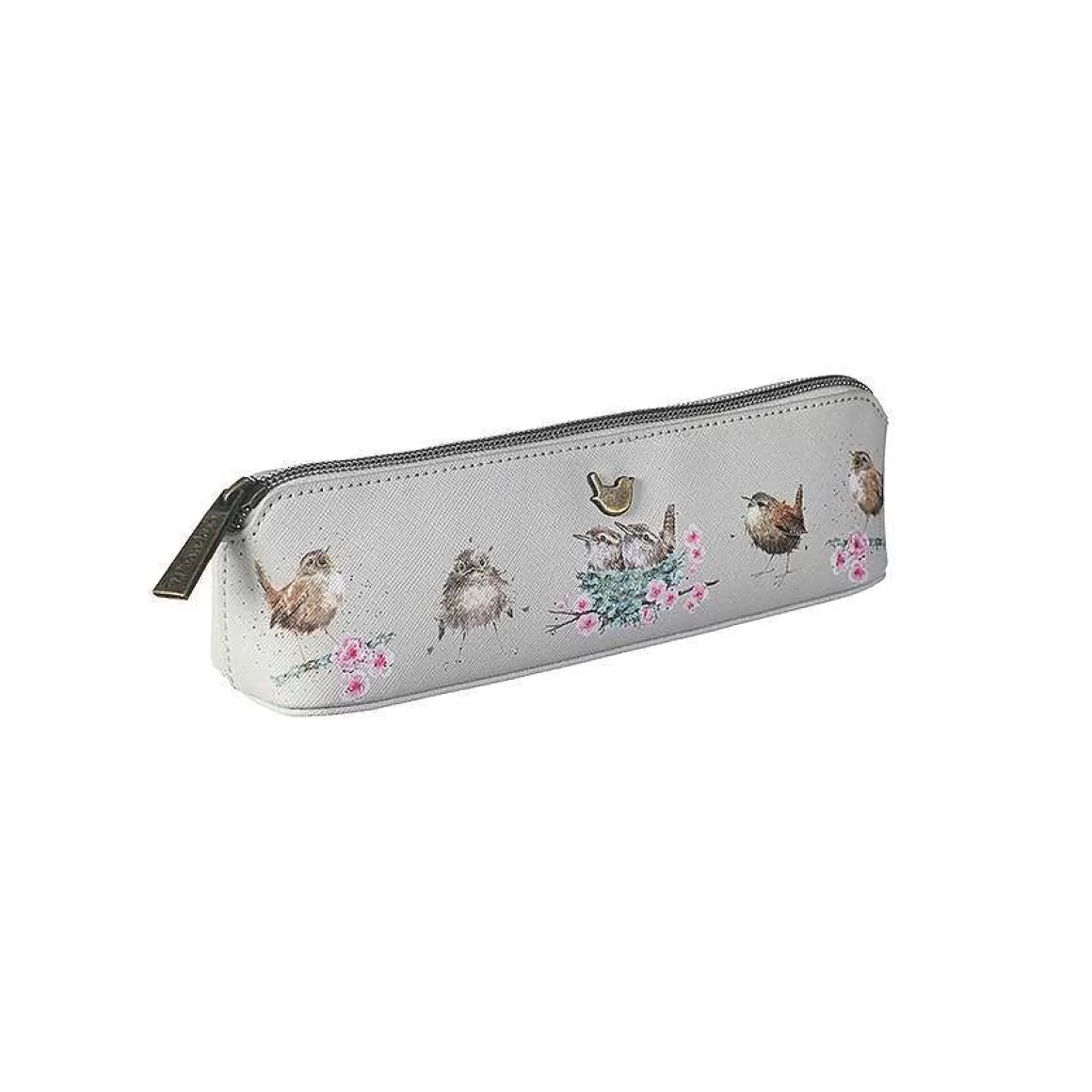 Hot Wrendale Designs Little Tweets' Wren Brush Bag// Pencil Case