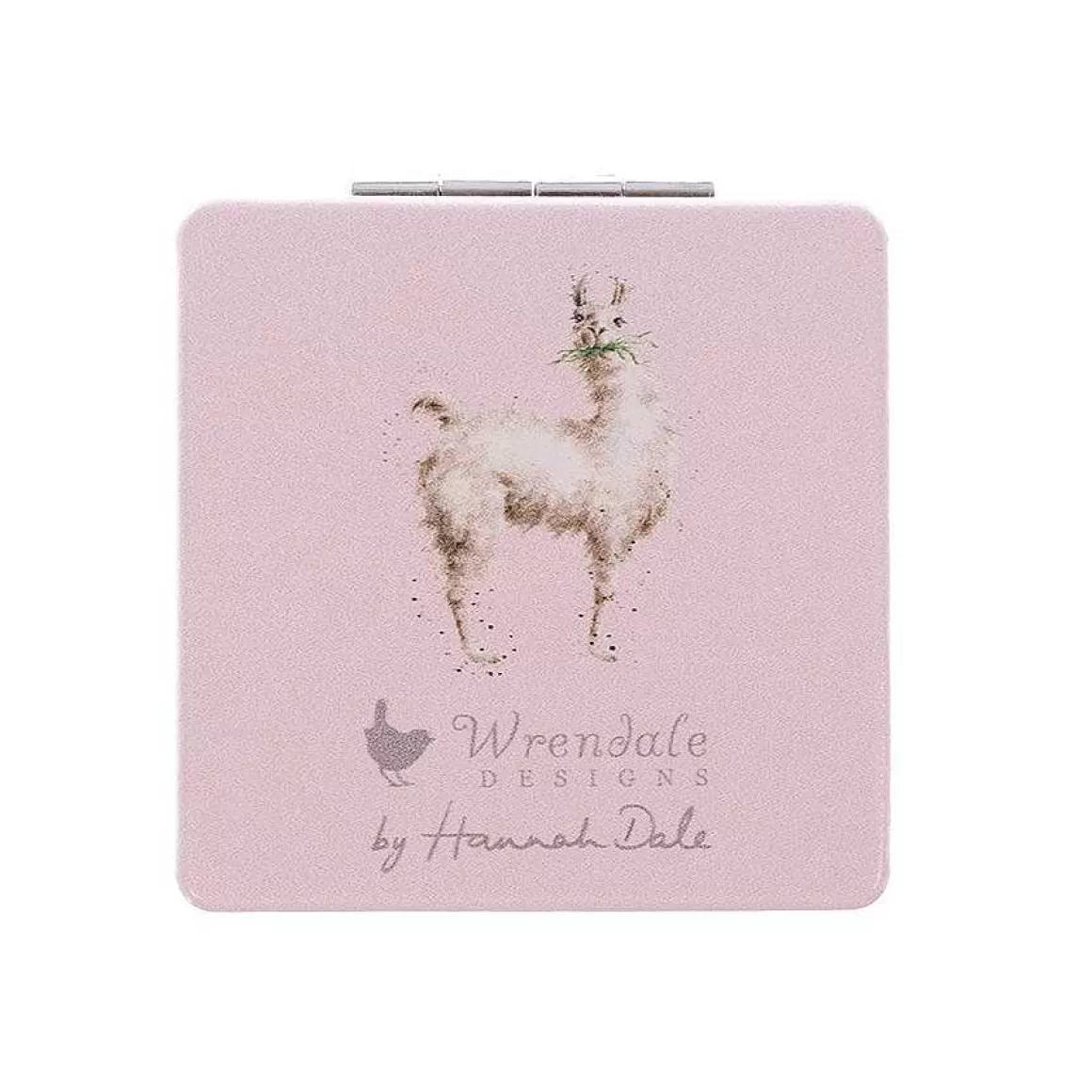 Store Wrendale Designs Llama Queen' Llama Compact Mirror