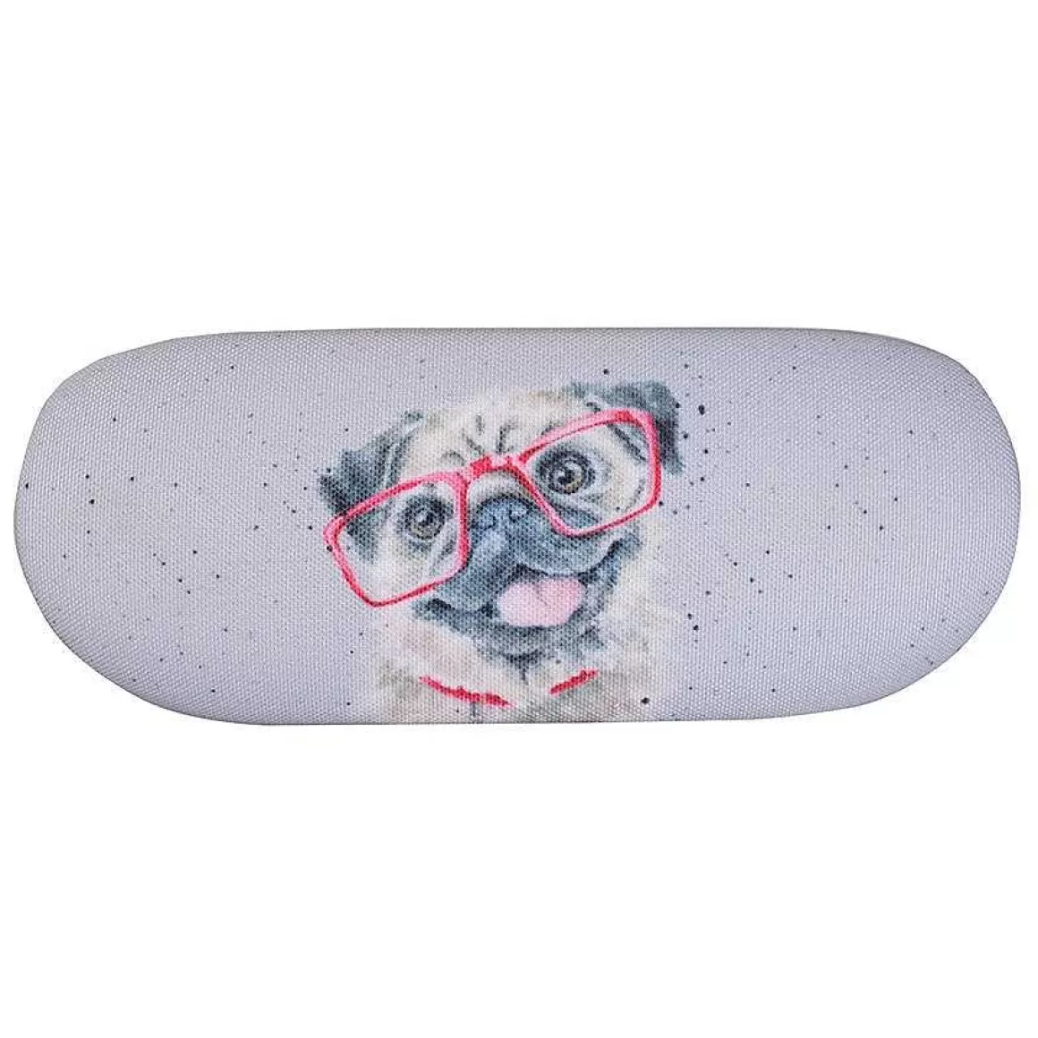 Store Wrendale Designs Louie' Pug Eye Glass Case