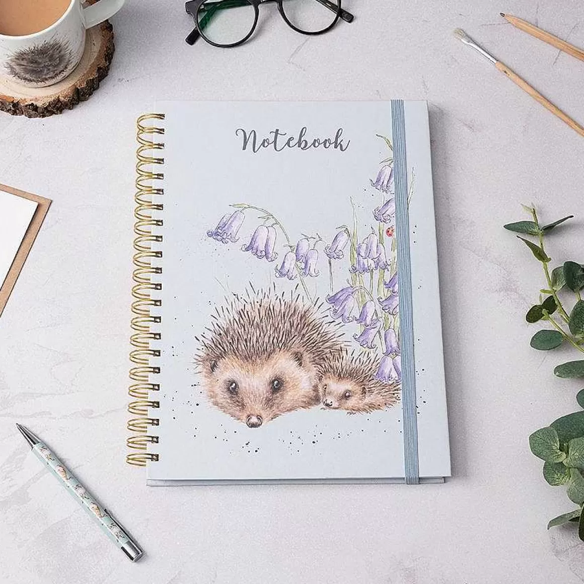 Best Wrendale Designs Love And Hedgehugs' Hedgehog Large Spiral Bound Journal