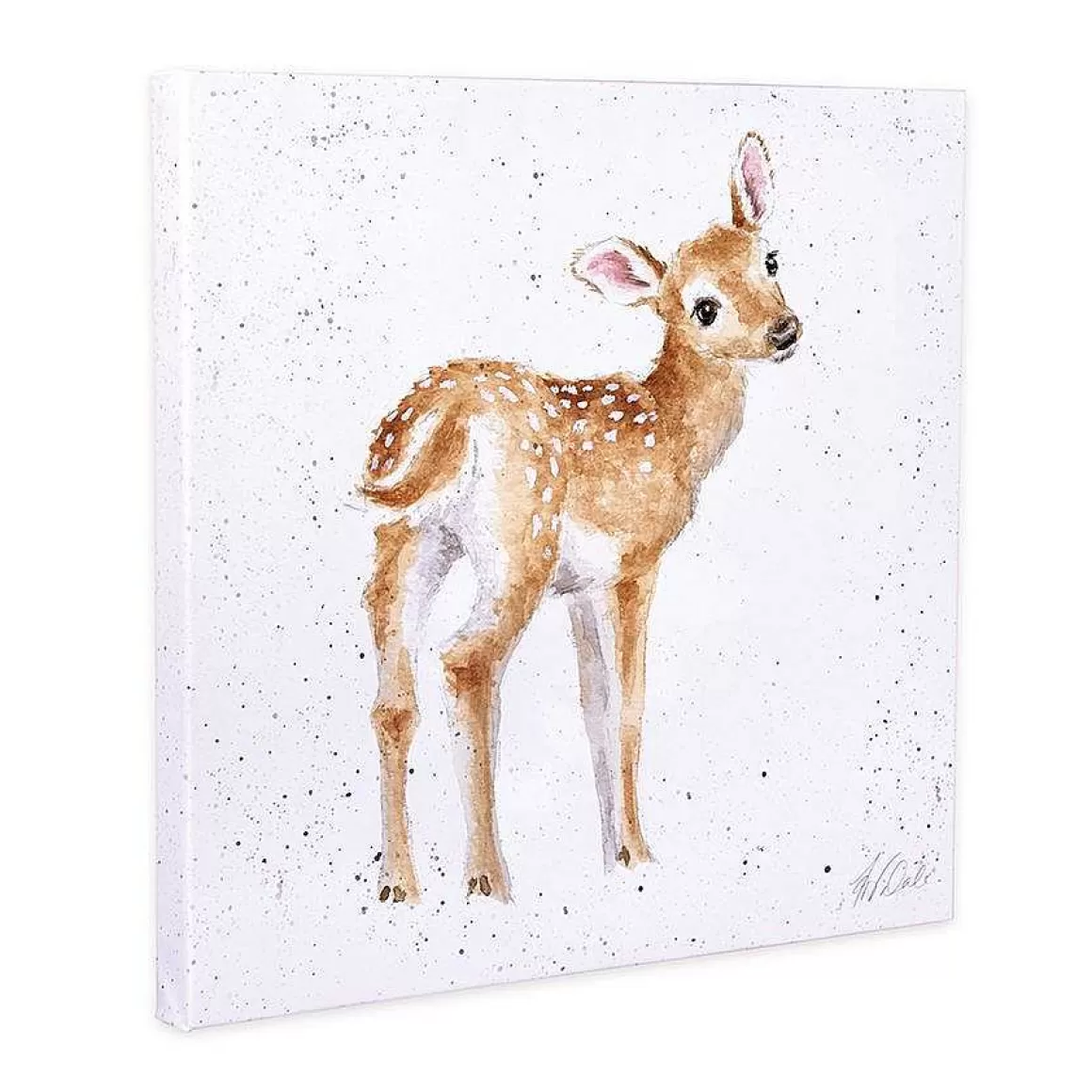 Flash Sale Wrendale Designs Loved Deerly' Deer Small Canvas