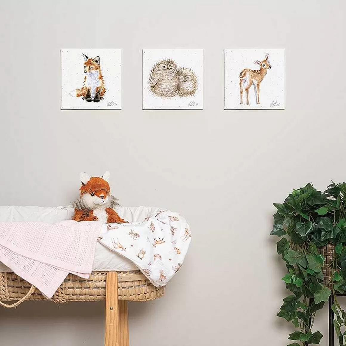 Flash Sale Wrendale Designs Loved Deerly' Deer Small Canvas