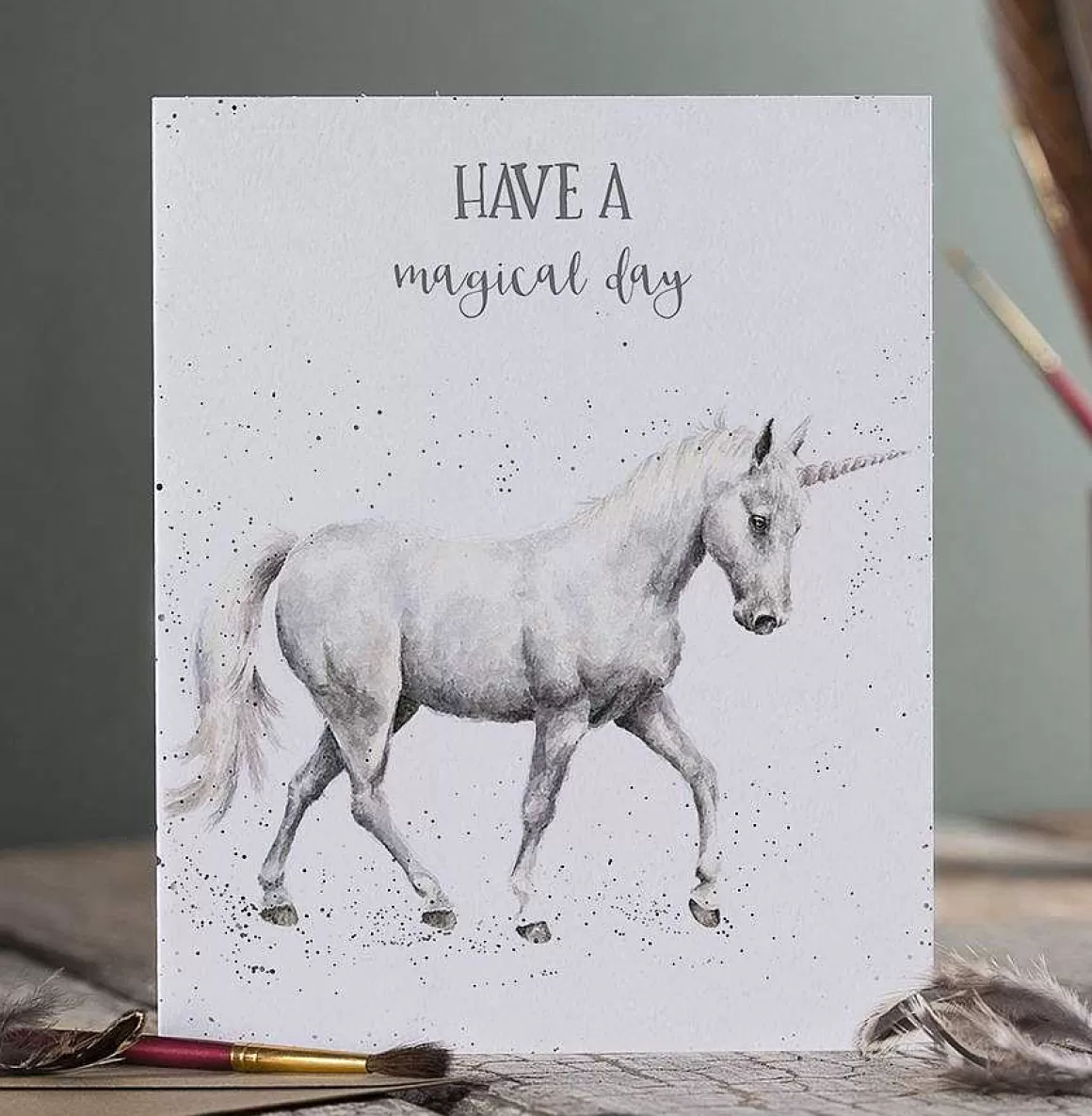 Discount Wrendale Designs Magical Day' Unicorn Birthday Card