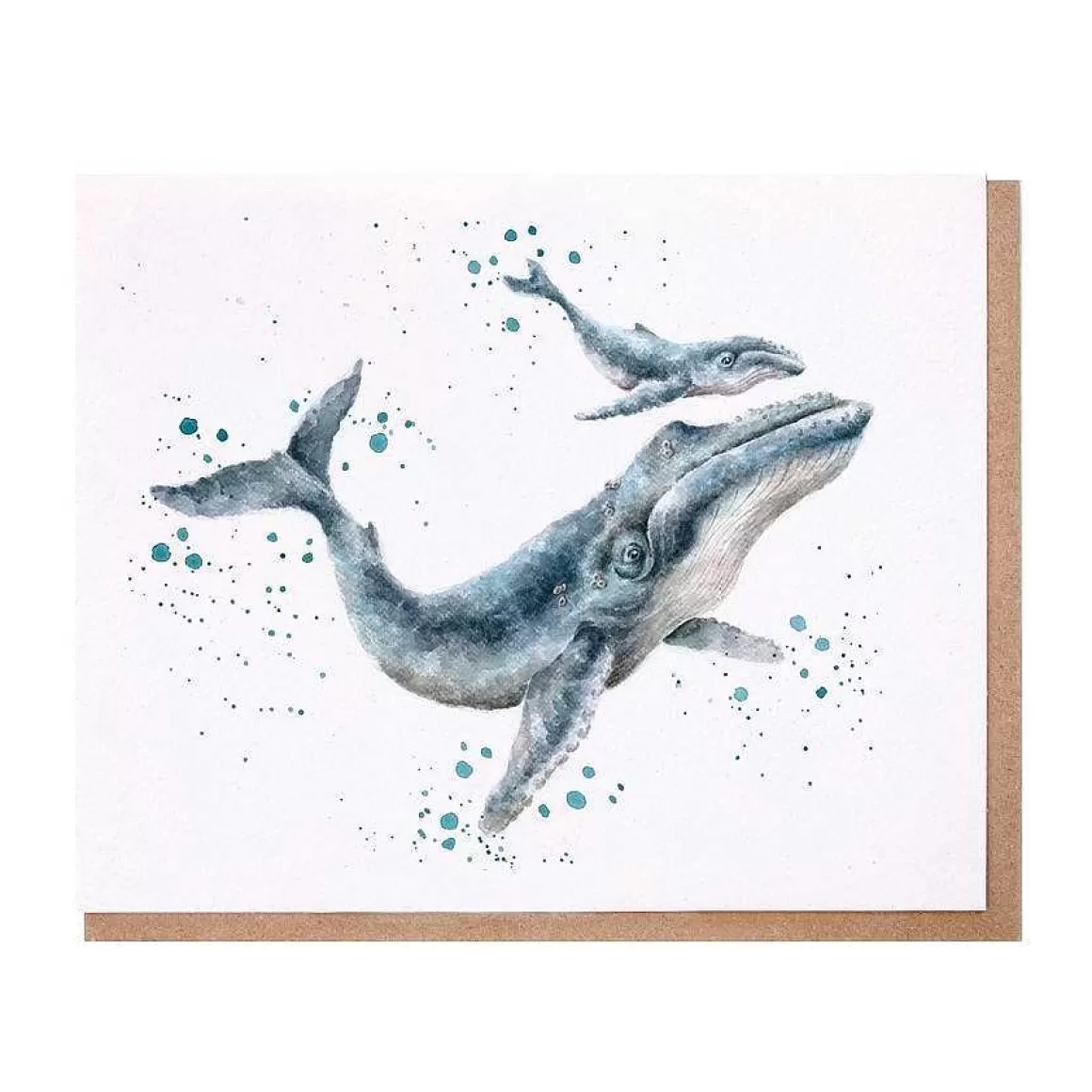 Best Wrendale Designs Marine Blue' Whale Card