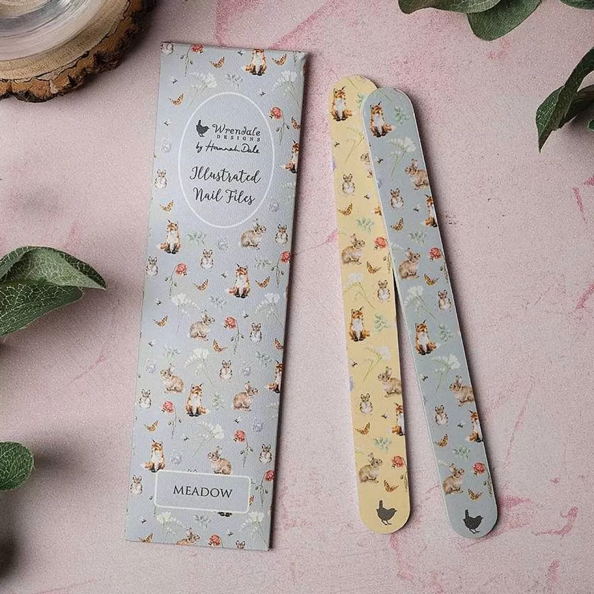 Shop Wrendale Designs Meadow' Rabbit And Fox Nail File Set