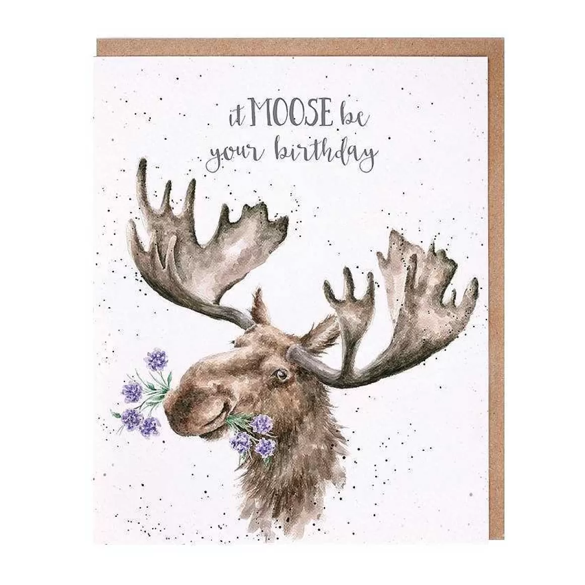 Best Sale Wrendale Designs Melvin' Moose Birthday Card