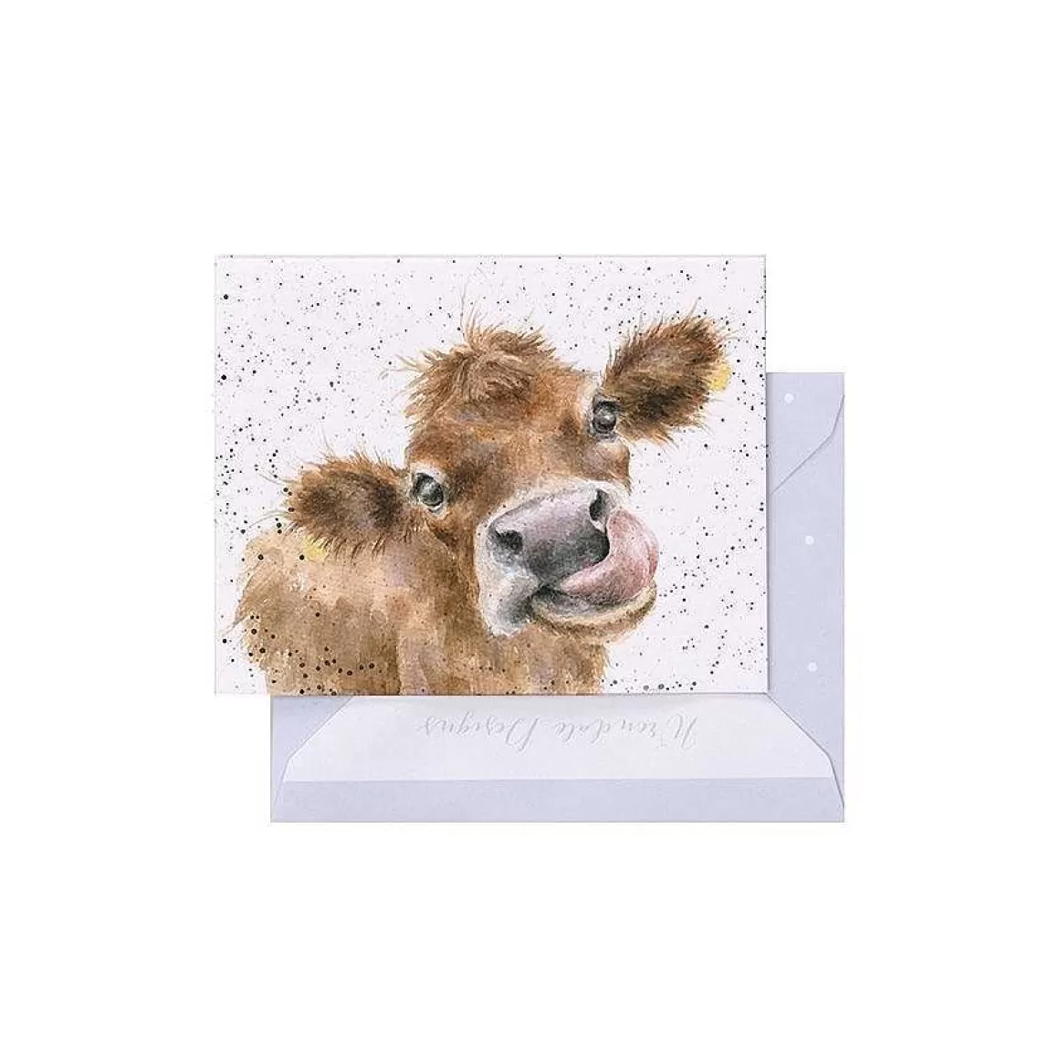 Hot Wrendale Designs Moooo' Cow Enclosure Card