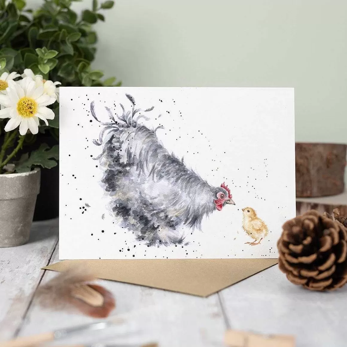 Best Sale Wrendale Designs Mother Hen' Hen Card