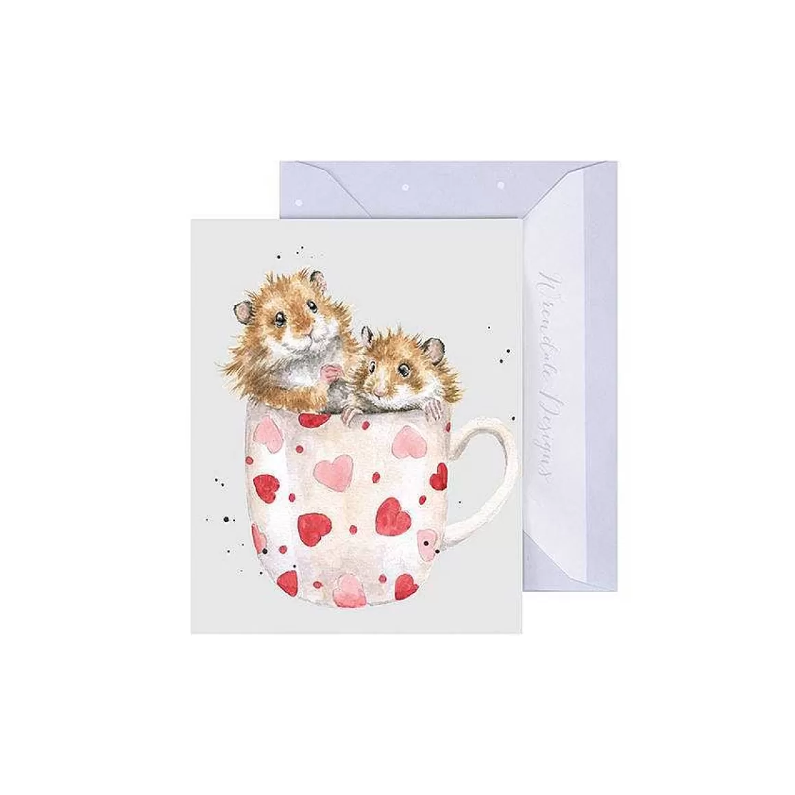 Hot Wrendale Designs Mug Full Of Love' Hamster Enclosure Card