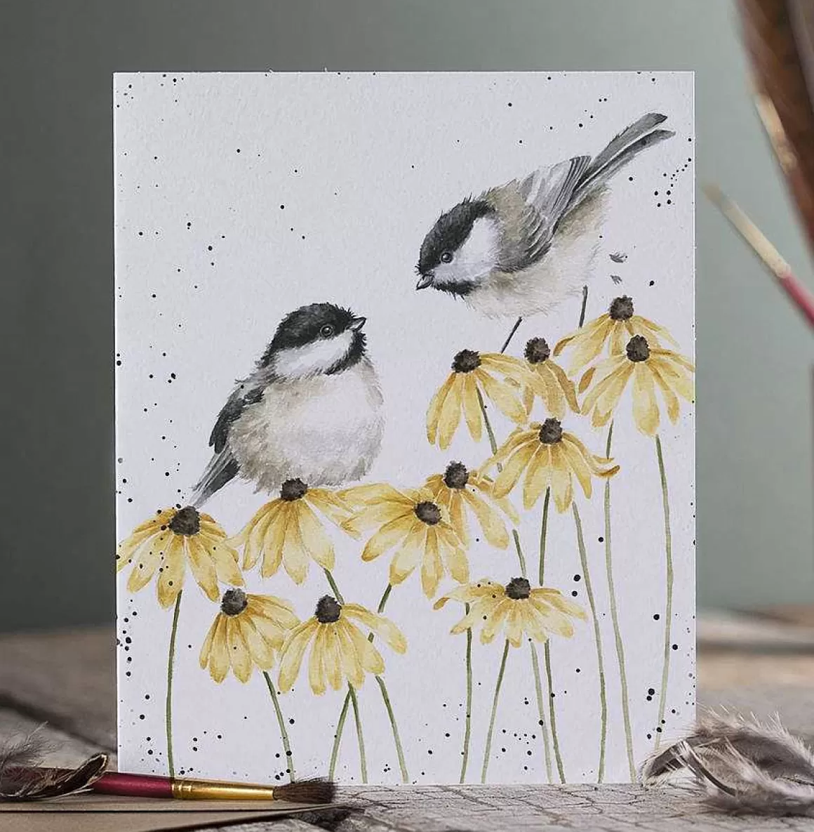 Best Sale Wrendale Designs My Sweet Chickadee' Card