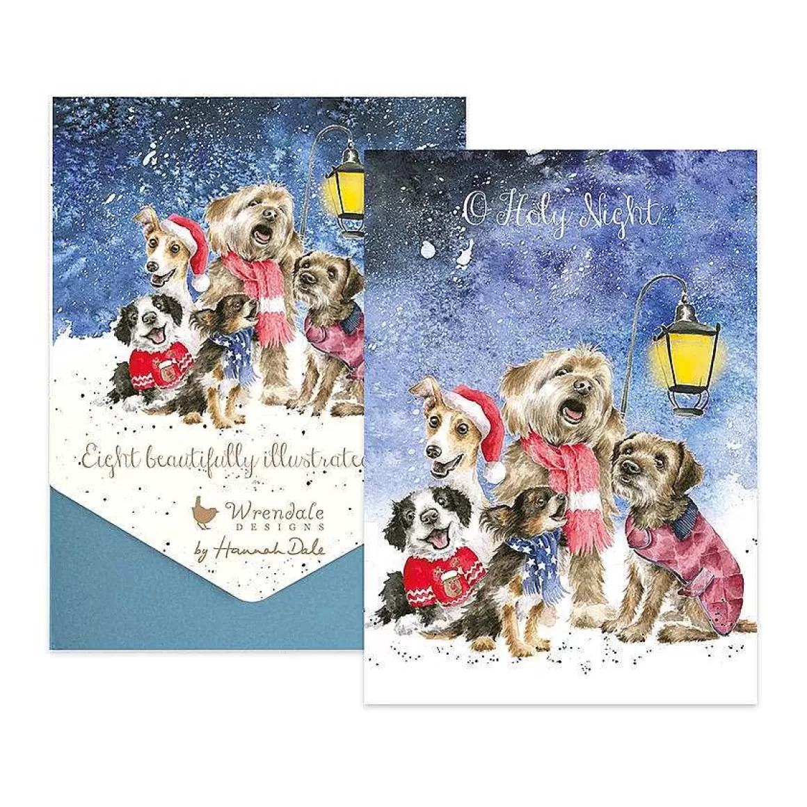 Outlet Wrendale Designs O Holy Night' Dog Card Pack