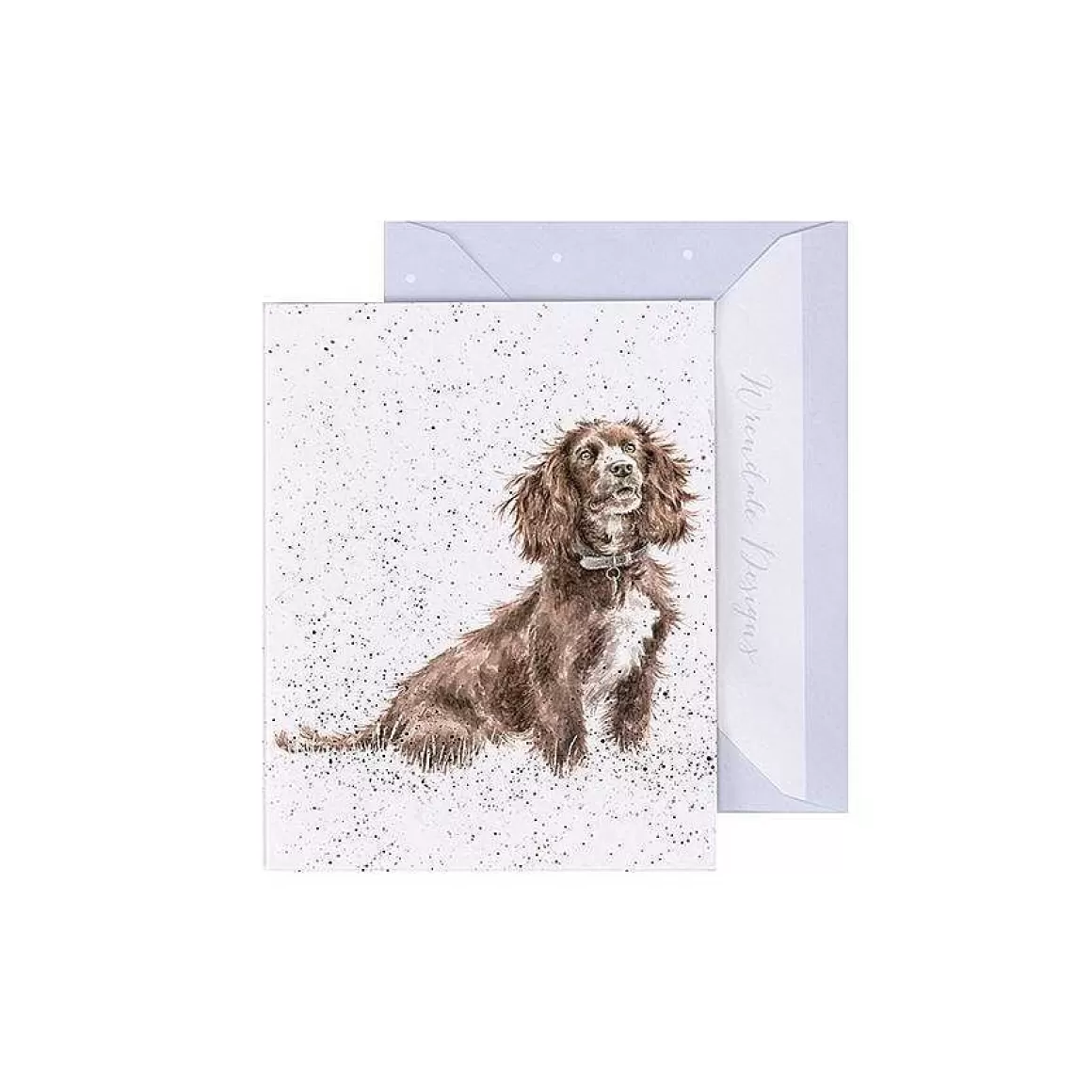 Flash Sale Wrendale Designs Obedience' Spaniel Enclosure Card