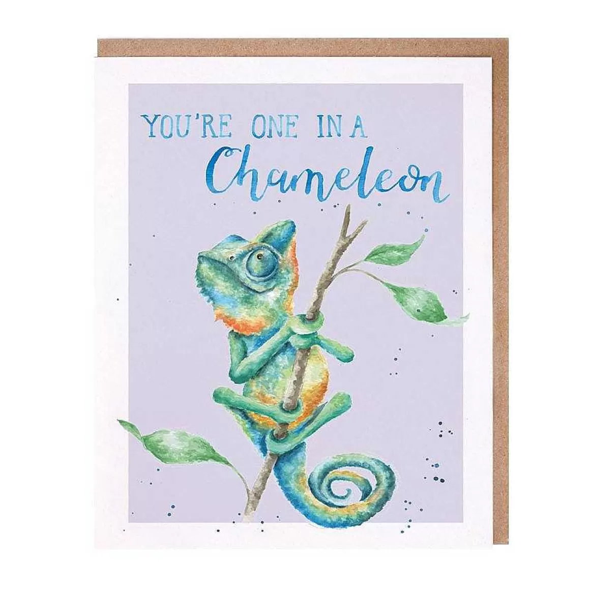 Shop Wrendale Designs One In A Chameleon' Chameleon Card