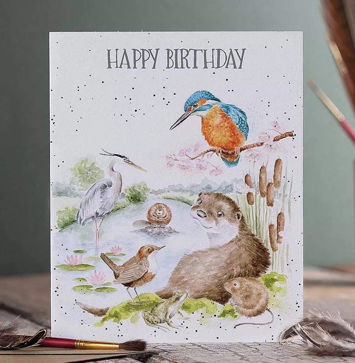 Flash Sale Wrendale Designs Otterly Fabulous Birthday' Animal Birthday Card