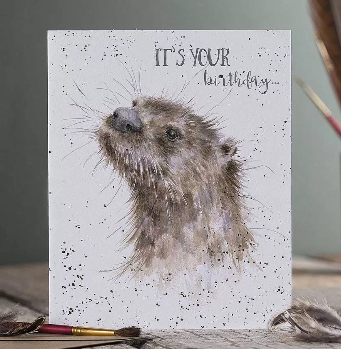 Discount Wrendale Designs Otterly' Otter Birthday Card